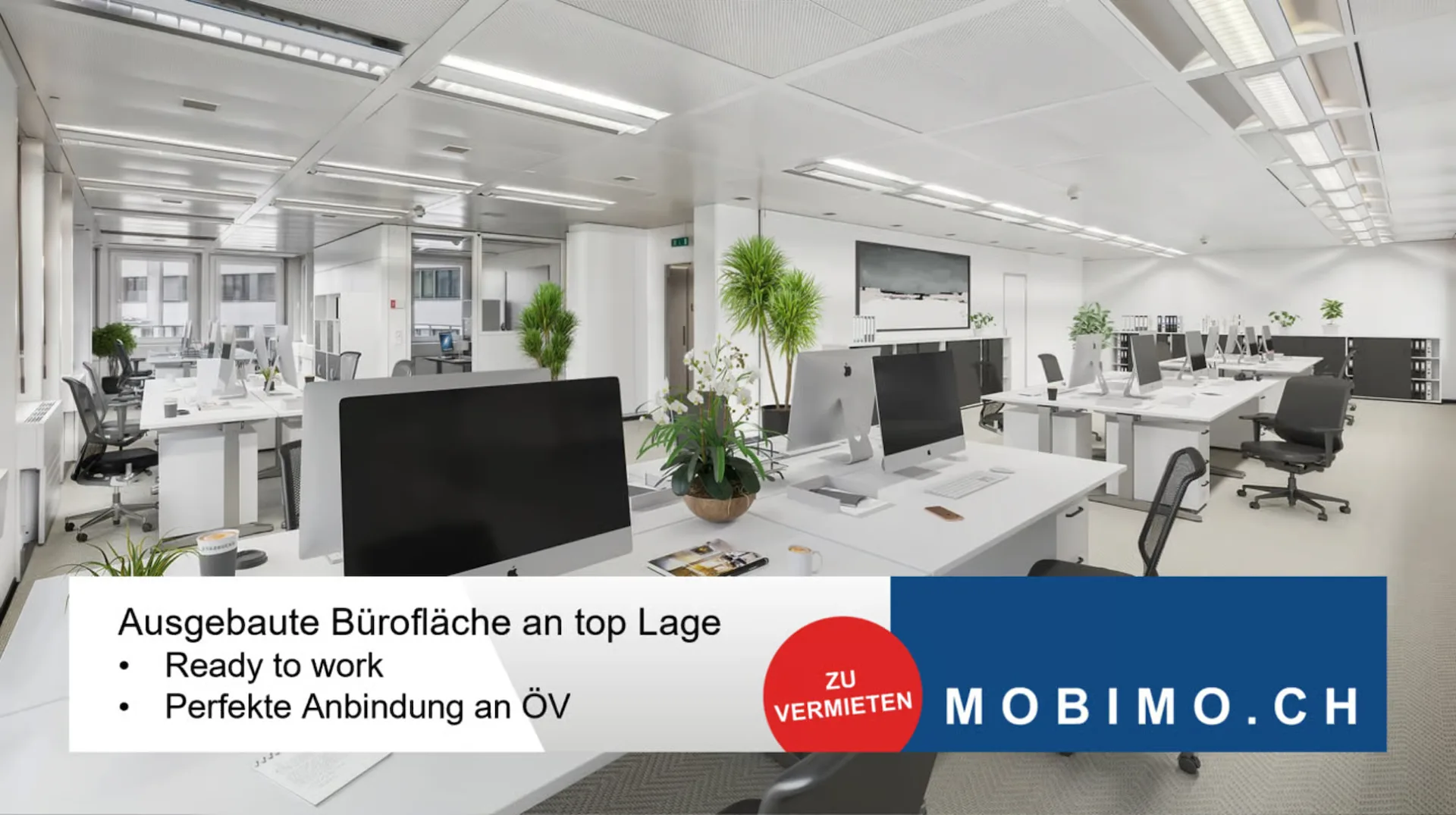 Über den Dächern arbeiten - 167 m² Büro mit Terrasse