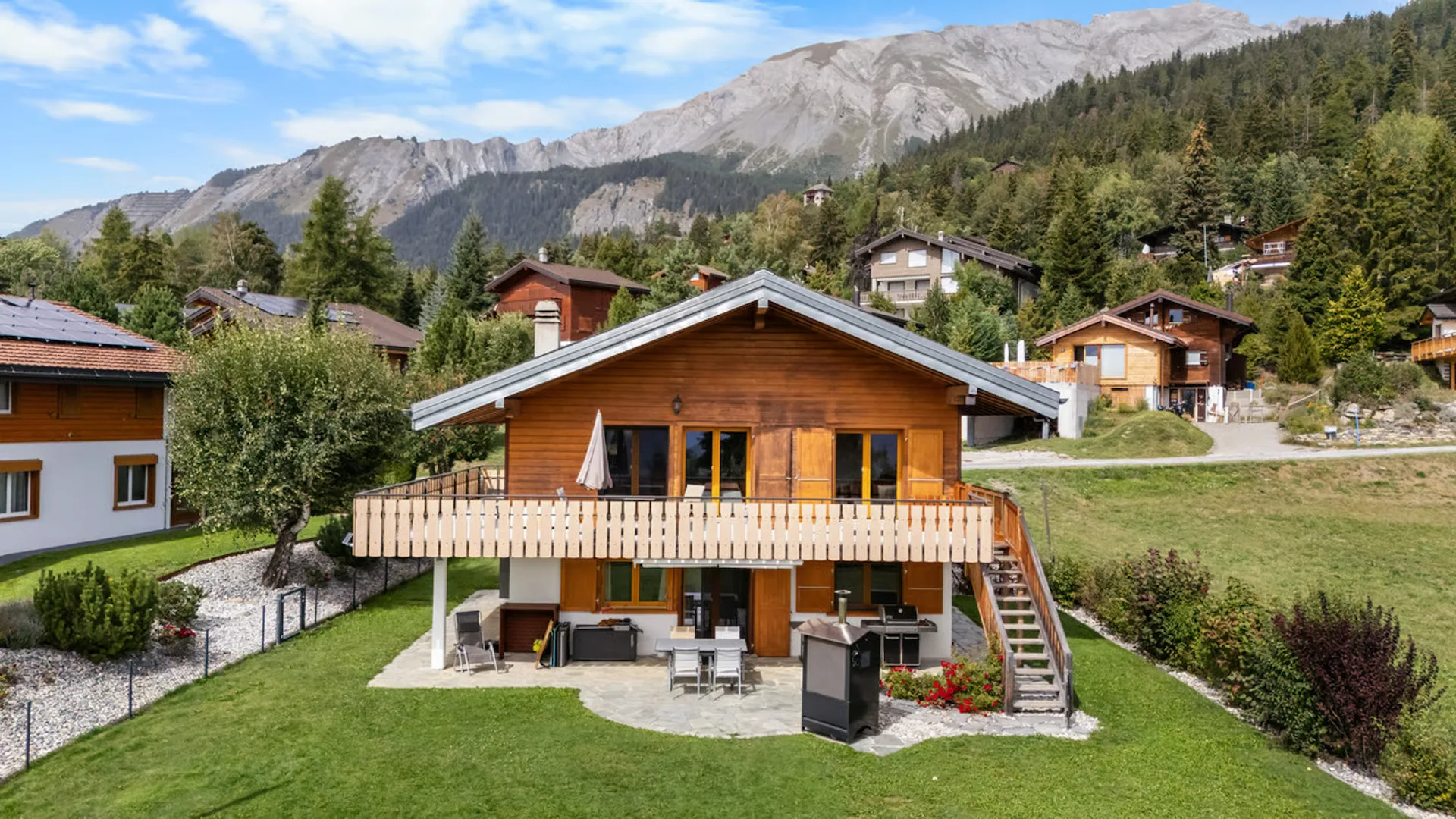 Maison individuelle rénovée en résidence secondaire aux Mayens d'Arbaz