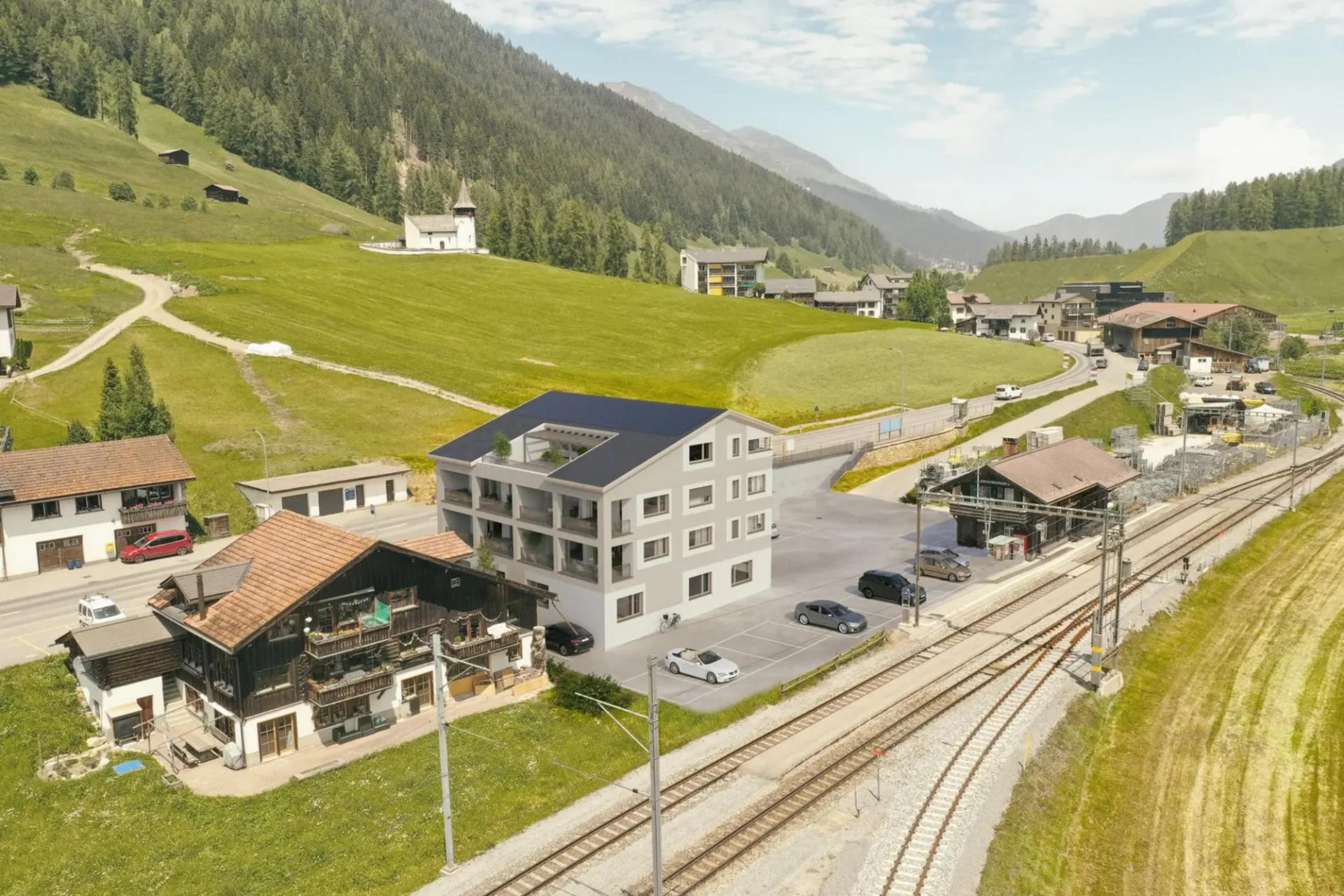 4.5-Zimmer-Wohnung der Extraklasse / Zweitwohnsitz in Davos Frauenkirch