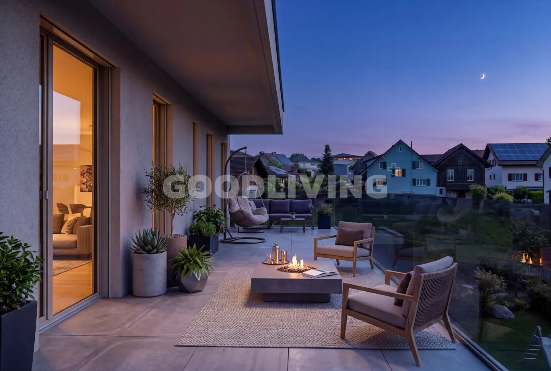 Im Hebler Living | Terrasse. Weitblick. Lebensqualität.