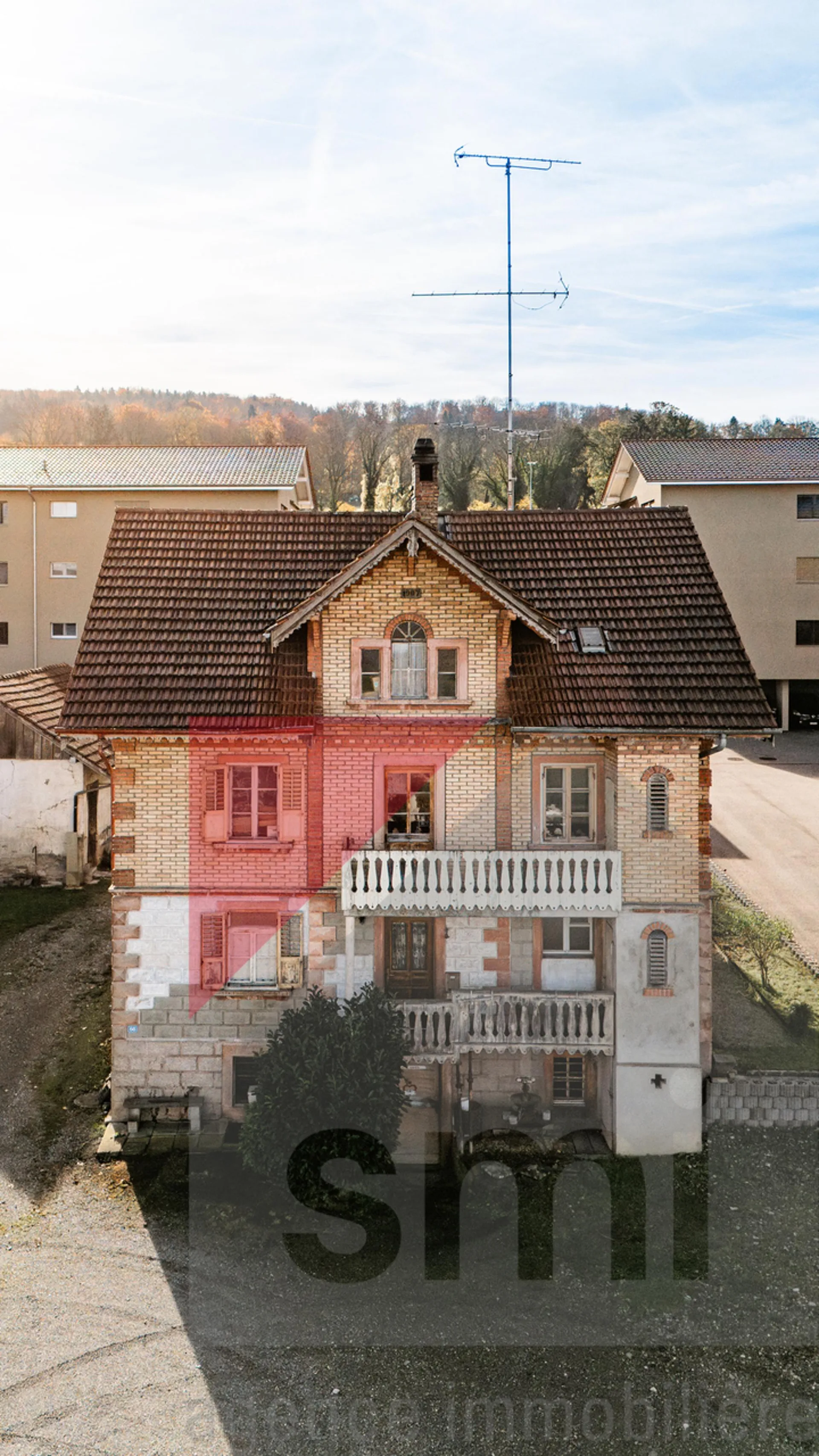 Charaktervolles Dorfhaus auf einem 1005m2 großen Grundstück in der Stadtmitte