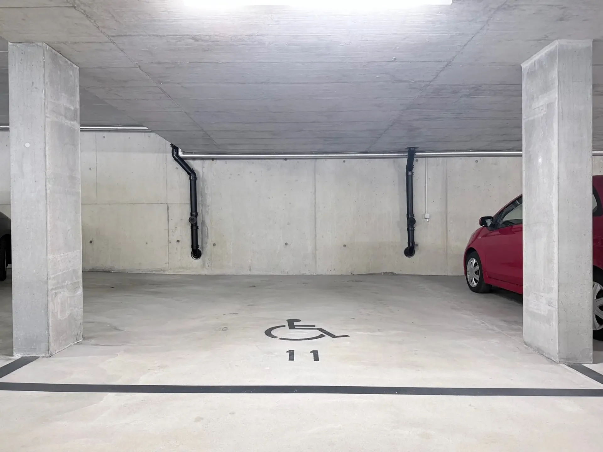 Freier Parkplatz in attraktiver Wohngegend