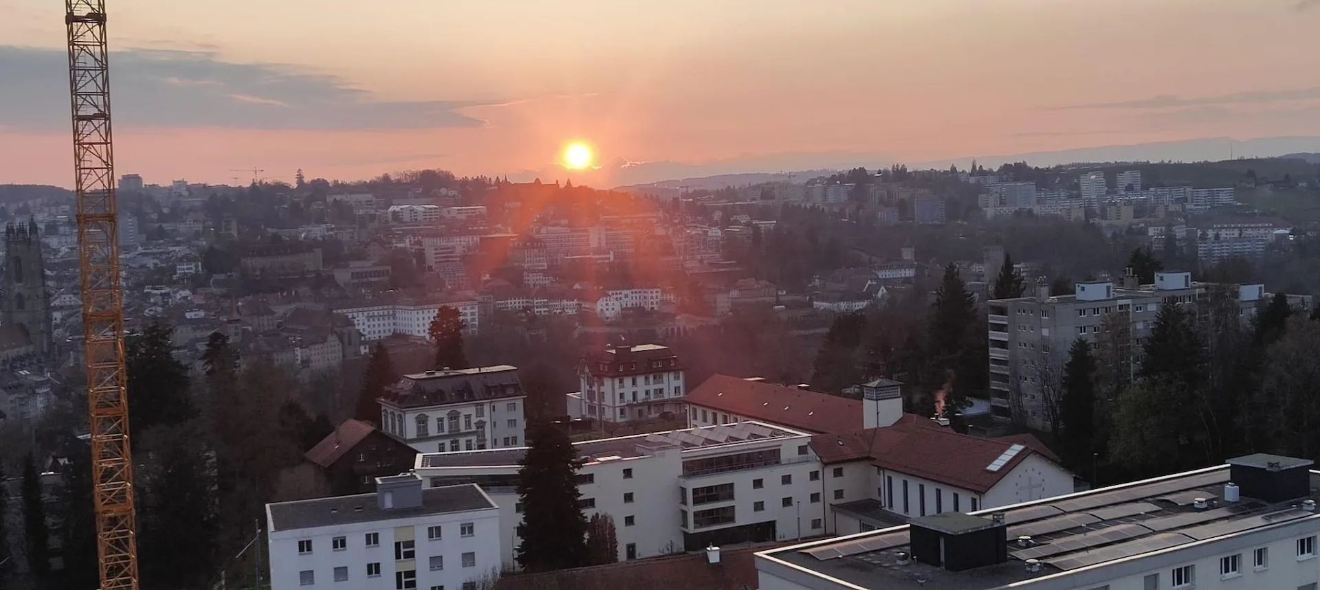 Appartement de 4.5 pièces avec vue panoramique sur Fribourg