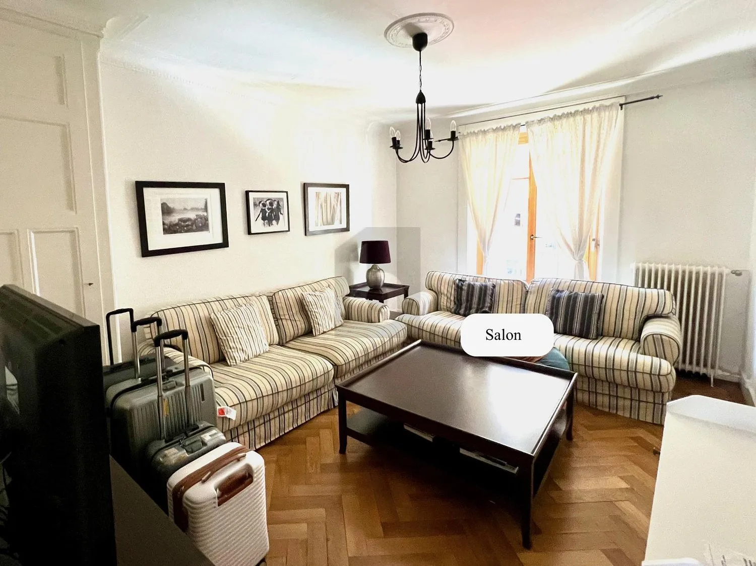 CHARMING FURNISHED CENTRAL APARTMENT FOR COUPLE OR FAMILY