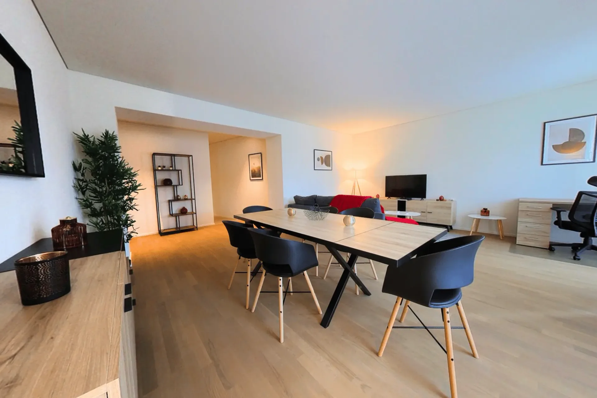 Fully Furnished Spacious 1-Bedroom Apartment - Neuchatel city centre