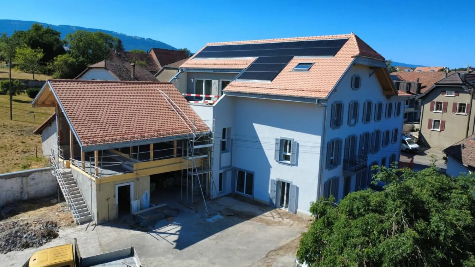 Zukünftiger Liebling: Triplex 5.5 Zimmer in der Endphase der Renovierung in Chevilly
