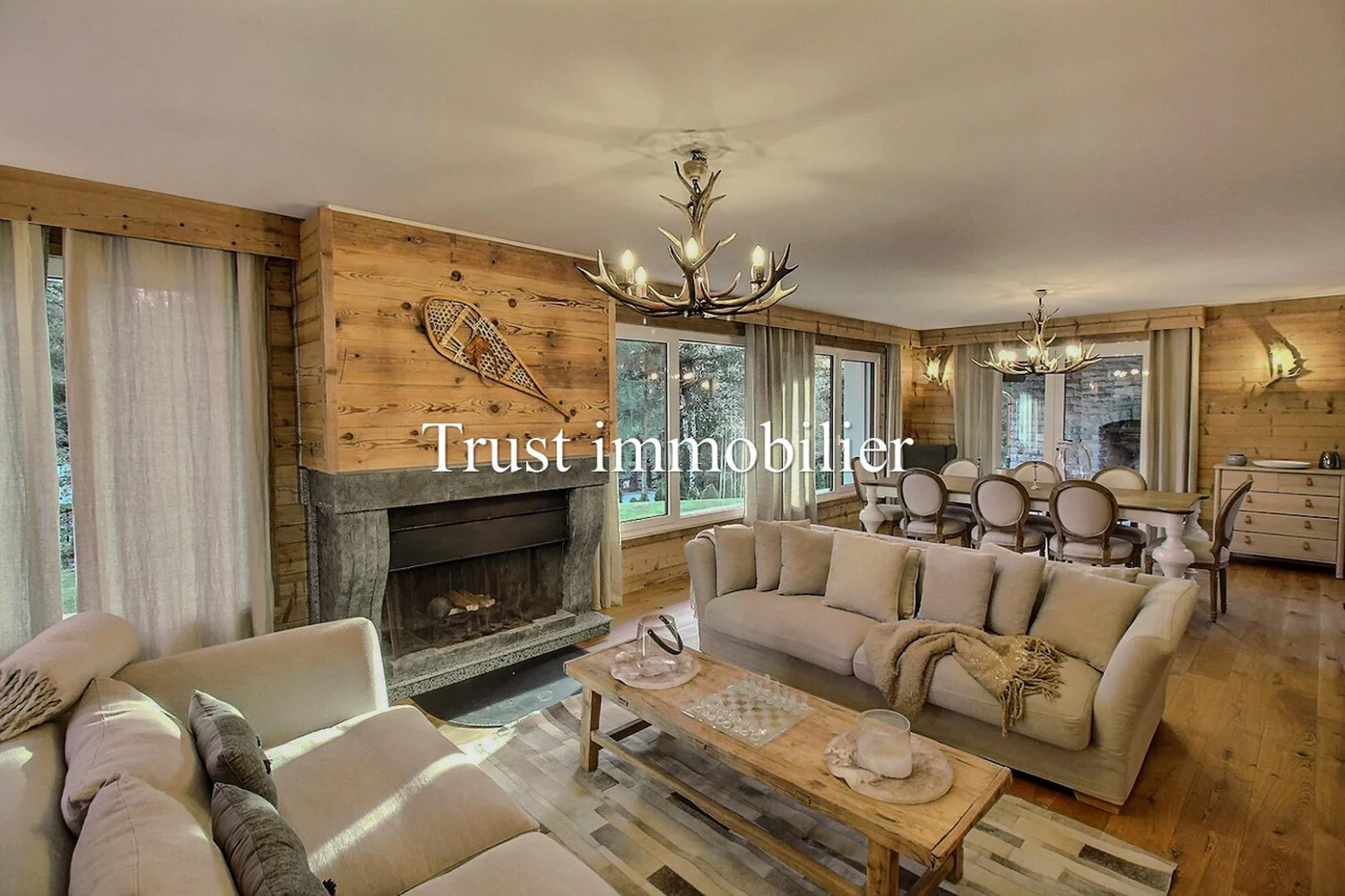 1.6007L. Chalet à louer au centre de Crans