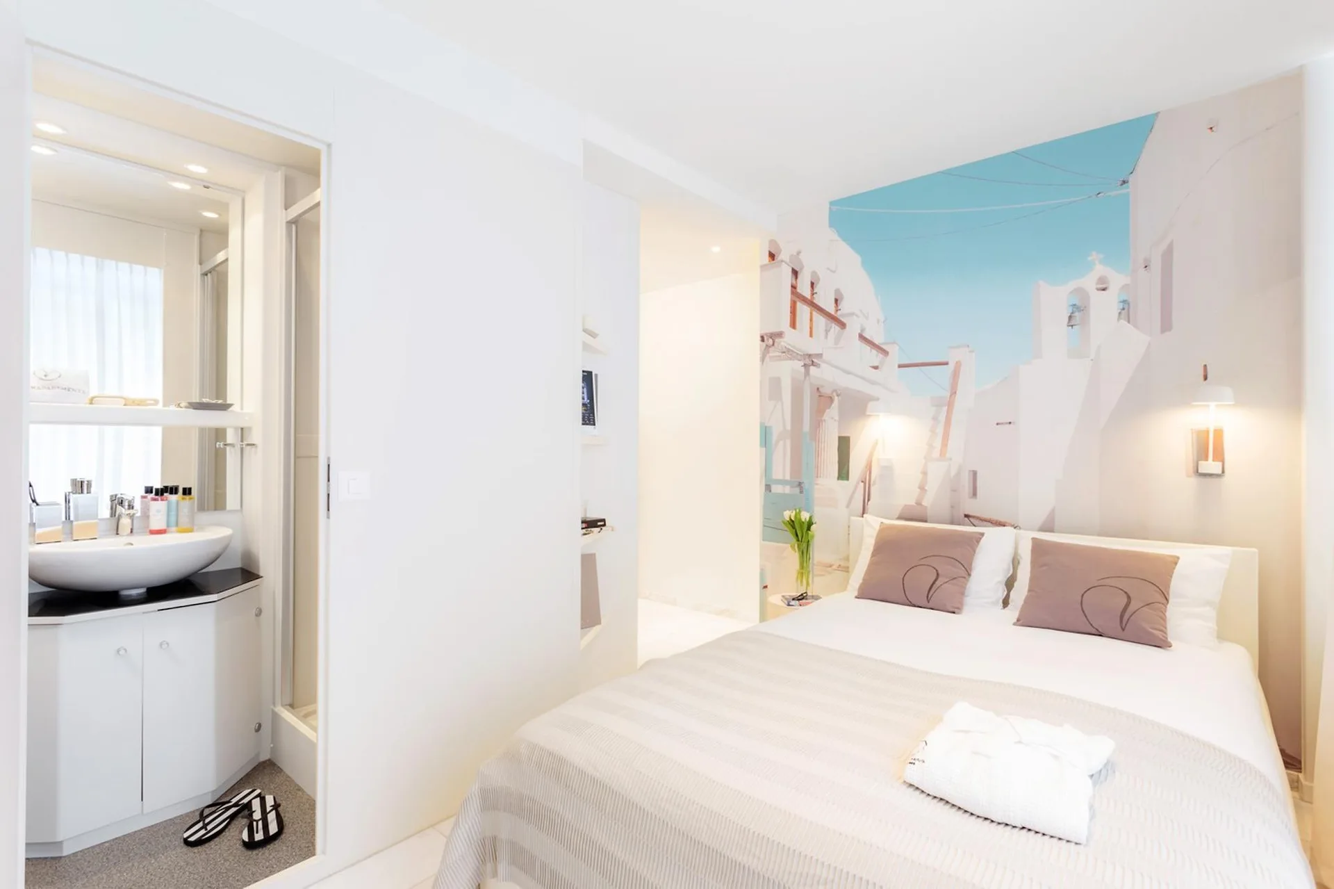 Studio Mini, Cucinetta - Appartamento arredato con pulizia settimanale inclusa