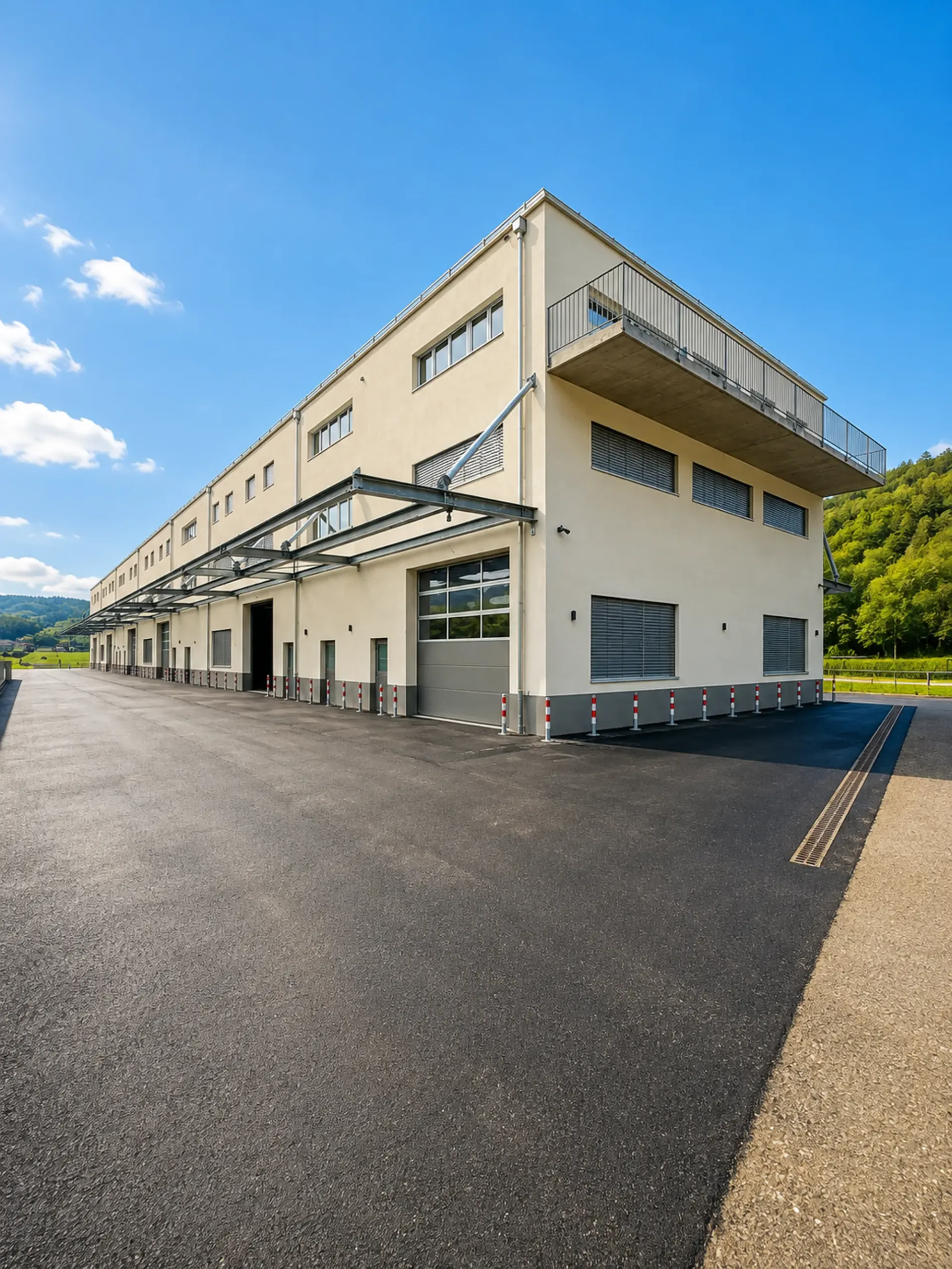 Neue modulare Räume von 140 bis 800 m² in unmittelbarer Nähe zum Bahnhof