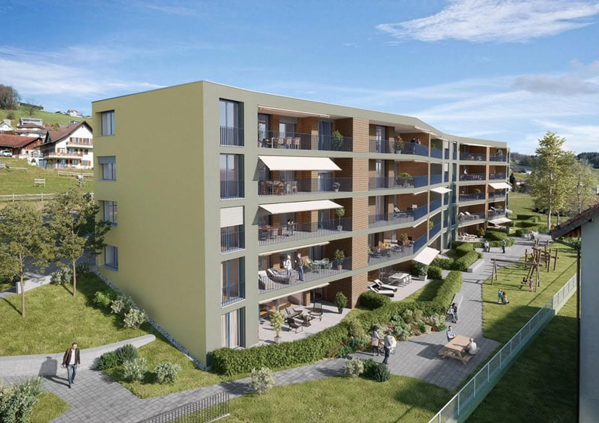 Neubauprojekt Sternmatt * Hübsche Gartenwohnung