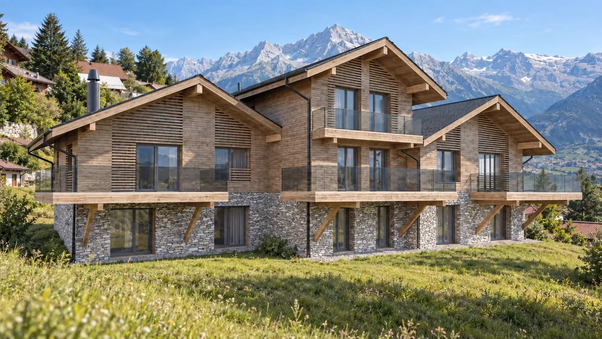 4,5 locali - nuova promozione con terrazza di 44 m² a Haute-Nendaz