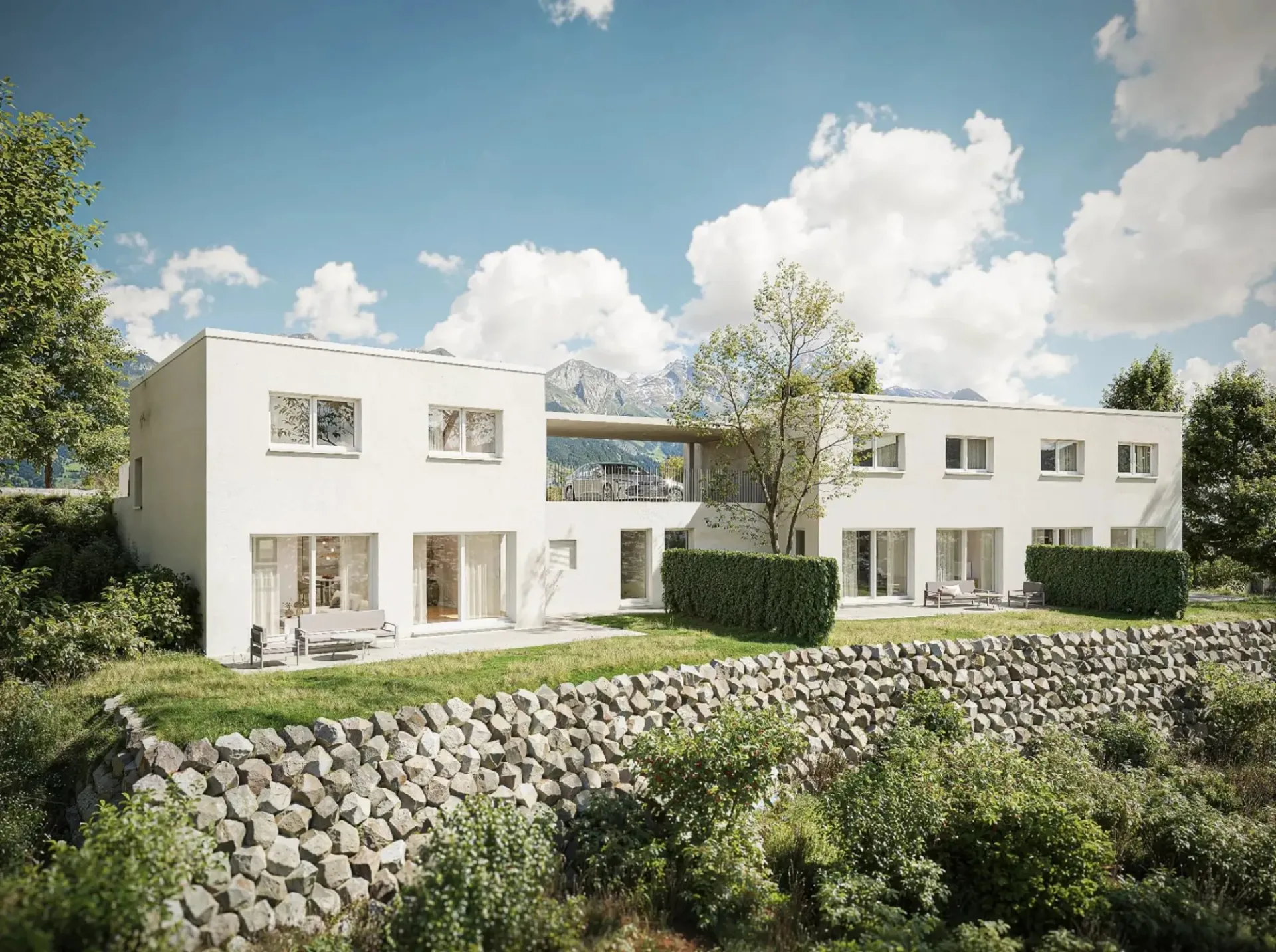 Three contemporary luxury villas