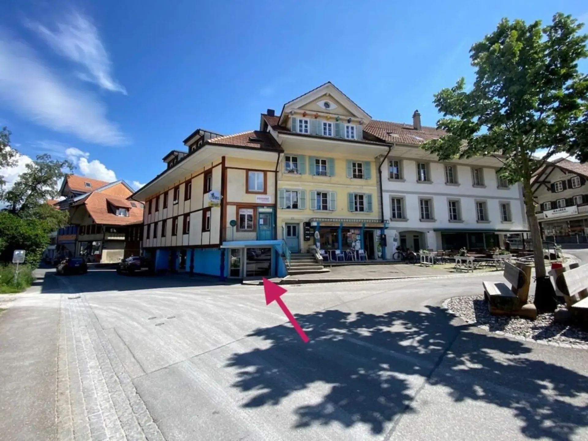 Mitten im Dorfzentrum finden Ihre kreativen Ideen Raum