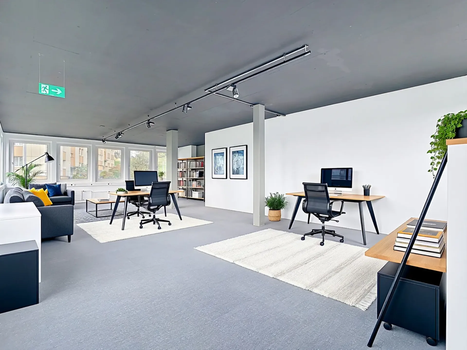 Verkaufsfläche/Büro mit Terrasse