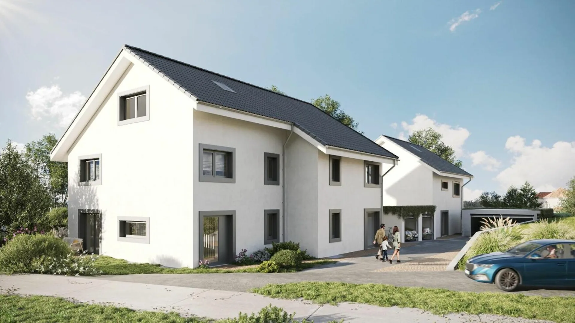 Reihenhaus "Les Coteaux" - Natur und Komfort