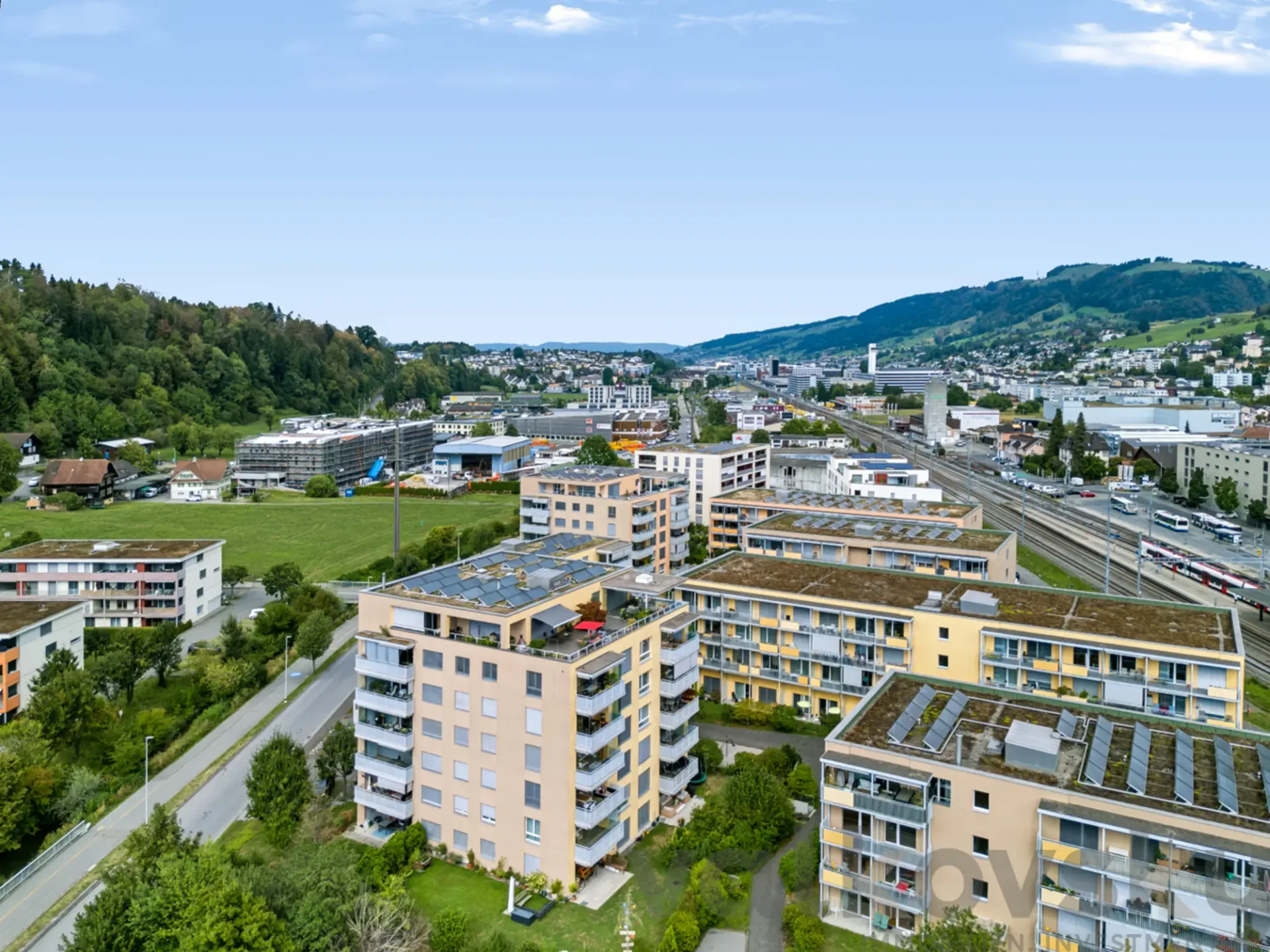 Luxus - 3.5 Zimmer Wohnung direkt beim Bahnhof Ebikon