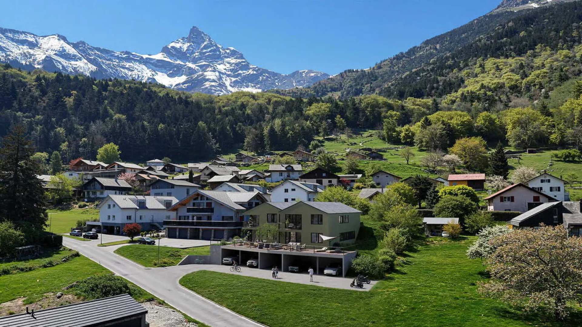 4,5 Zimmer mit Balkon, Terrasse und Garten - Exklusiv