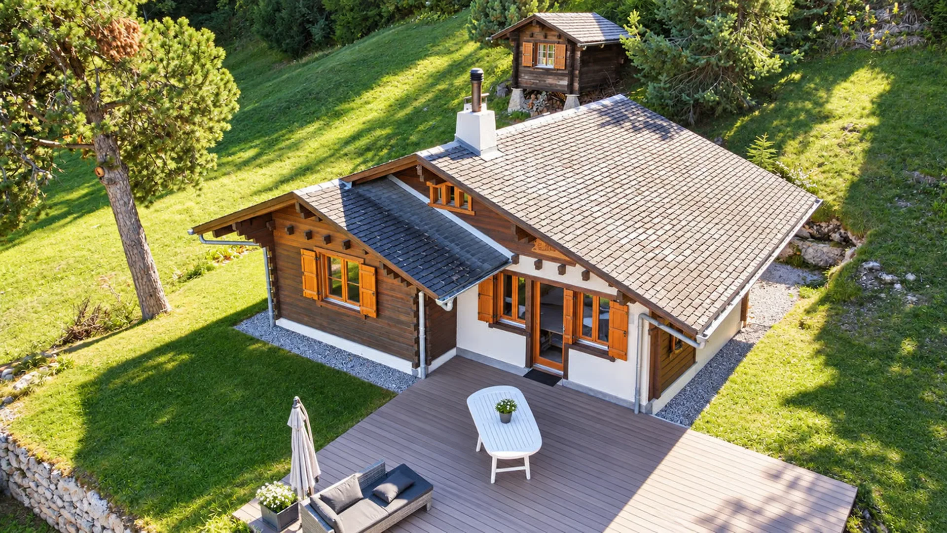 5.5-room chalet, a true alpine refuge in the heart of La Tzoumaz