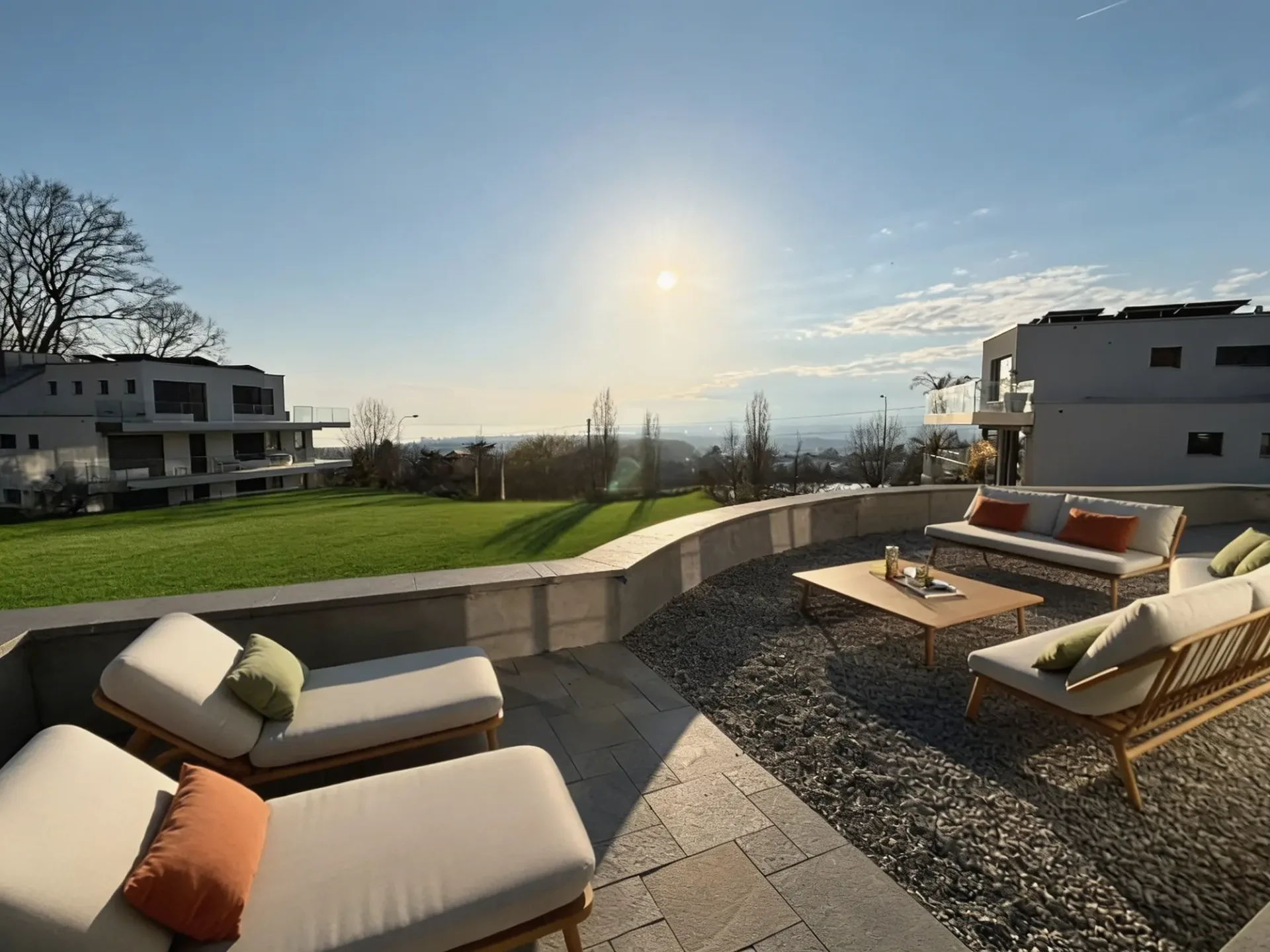 APPARTEMENT NEUF DE 4 PIECES - VUE LAC & JARDIN DE 246 M2