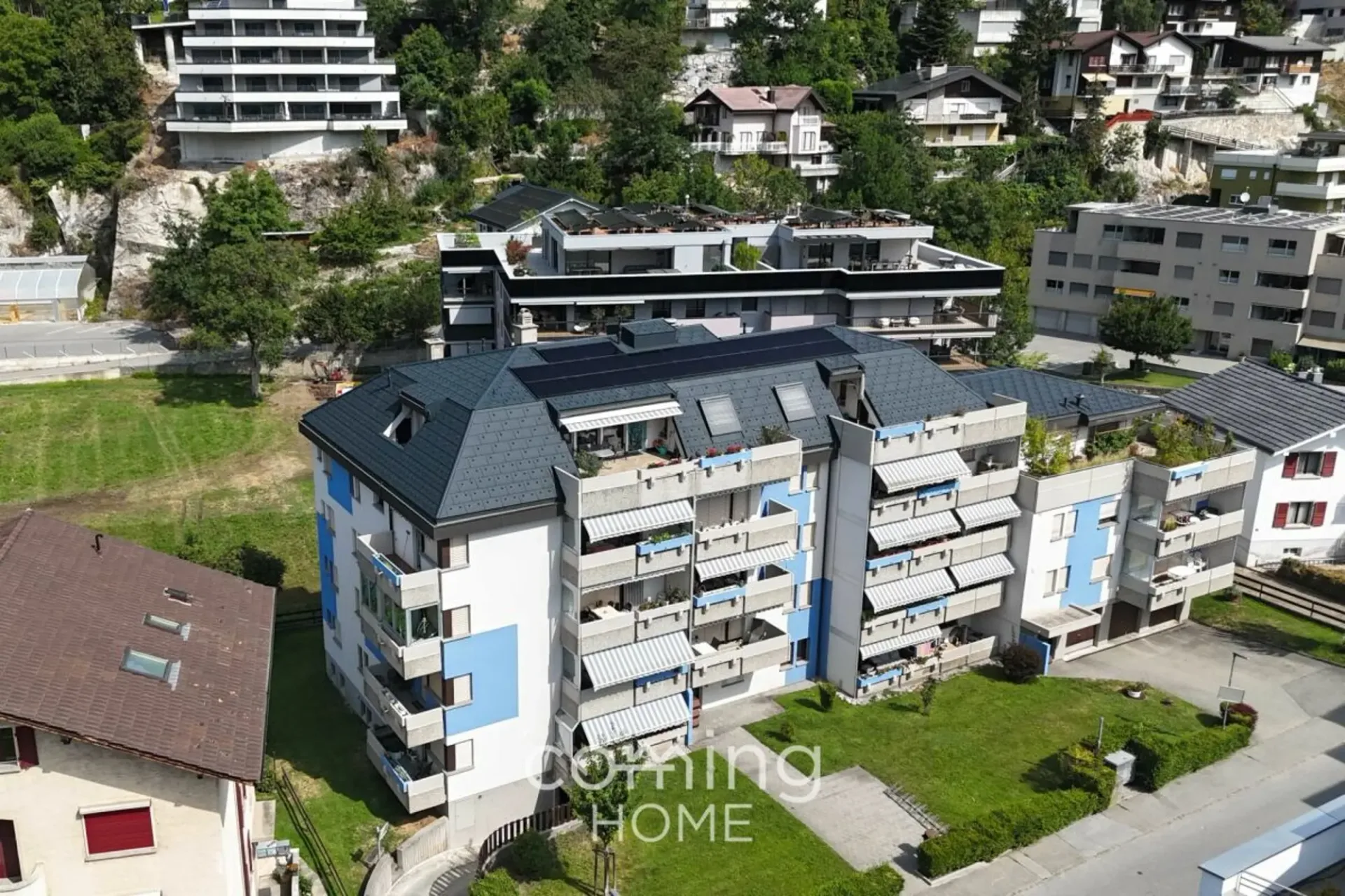 Renovierte 2.5 Zimmerwohnung in Naters mit sonnigem Balkon und Bergsicht