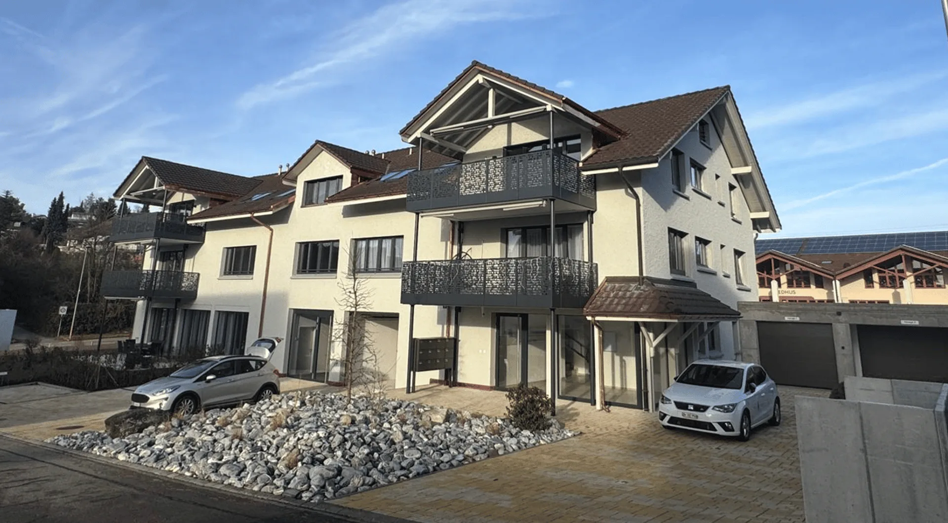 1-Zimmerwohnung im Grünen mit modernem Innenausbau