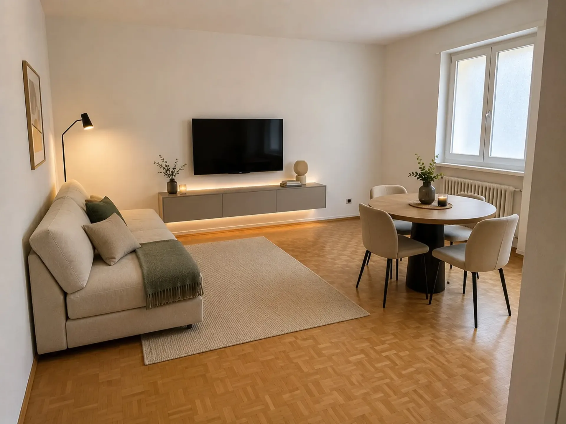 Appartement 1,5 pièces à proximité de la gare de Lugano