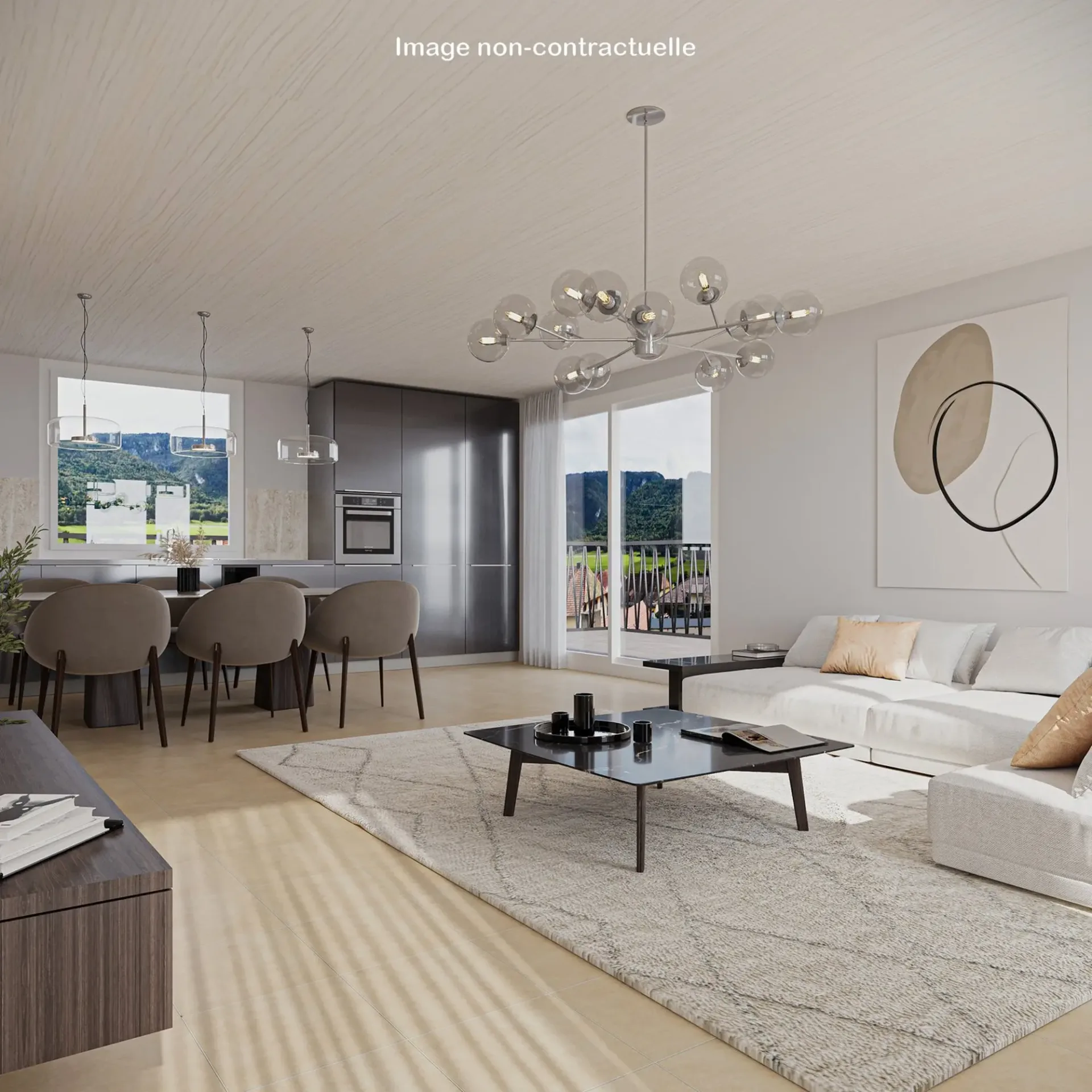 Prächtiges 3,5-Zimmer-Attikapartment in einer neuen Baukonstruktion in Saint-Imier