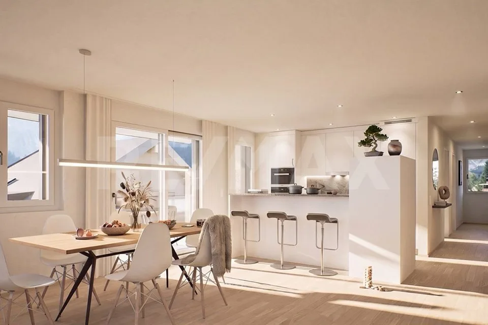 Spazio per tutto ciò che appartiene alla vita Appartamento nuovo di 4½ locali con charme