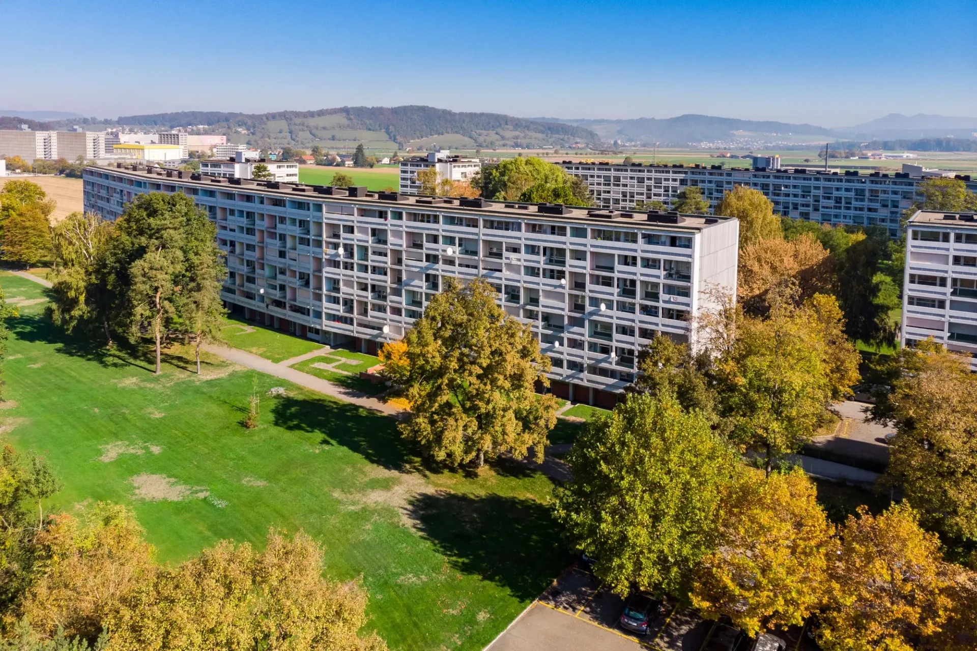 Familienwohnung im Grünen