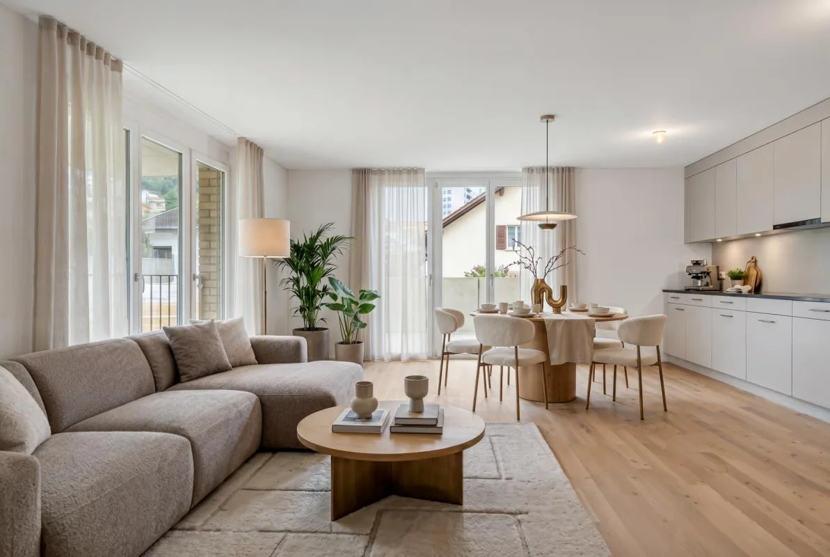 Moderne 4.5-Zimmerwohnung im Neubauprojekt Matten Sarnen