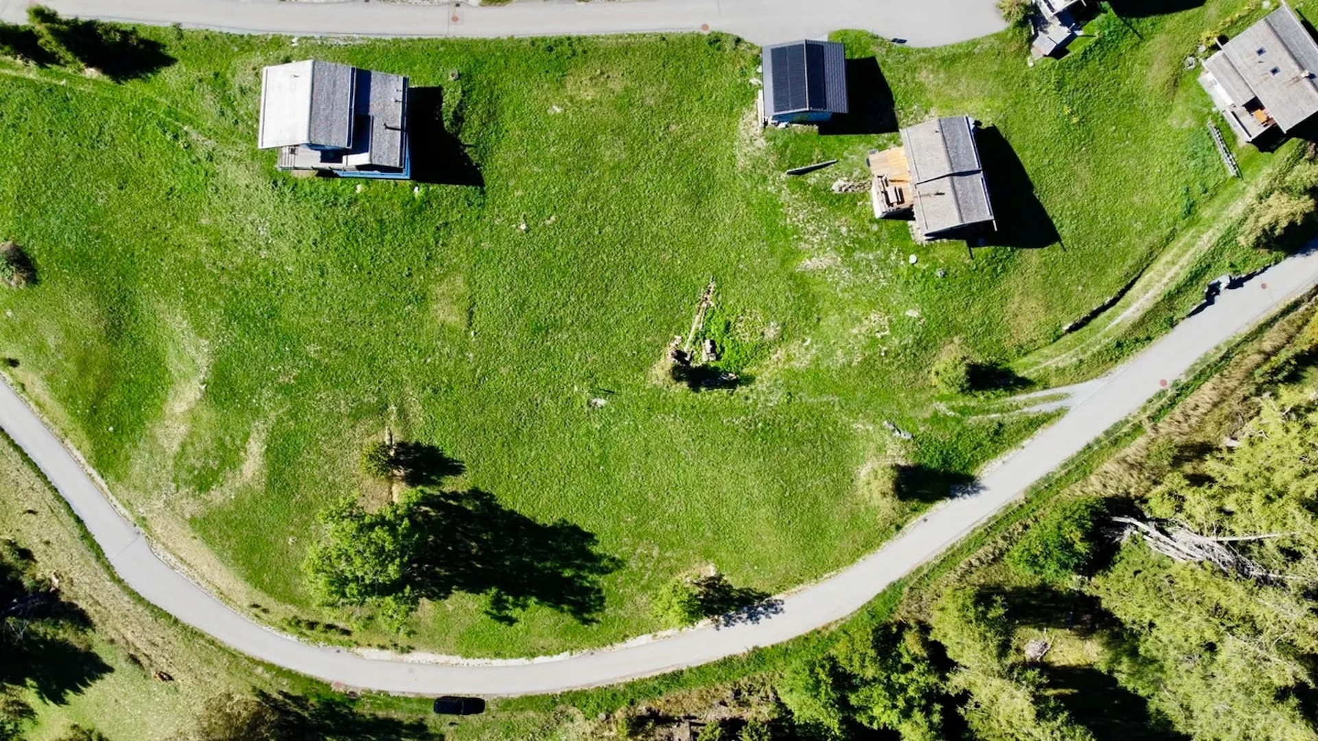 Baugrundstück bereit, Ihr zukünftiges Chalet in La Tzoumaz zu empfangen