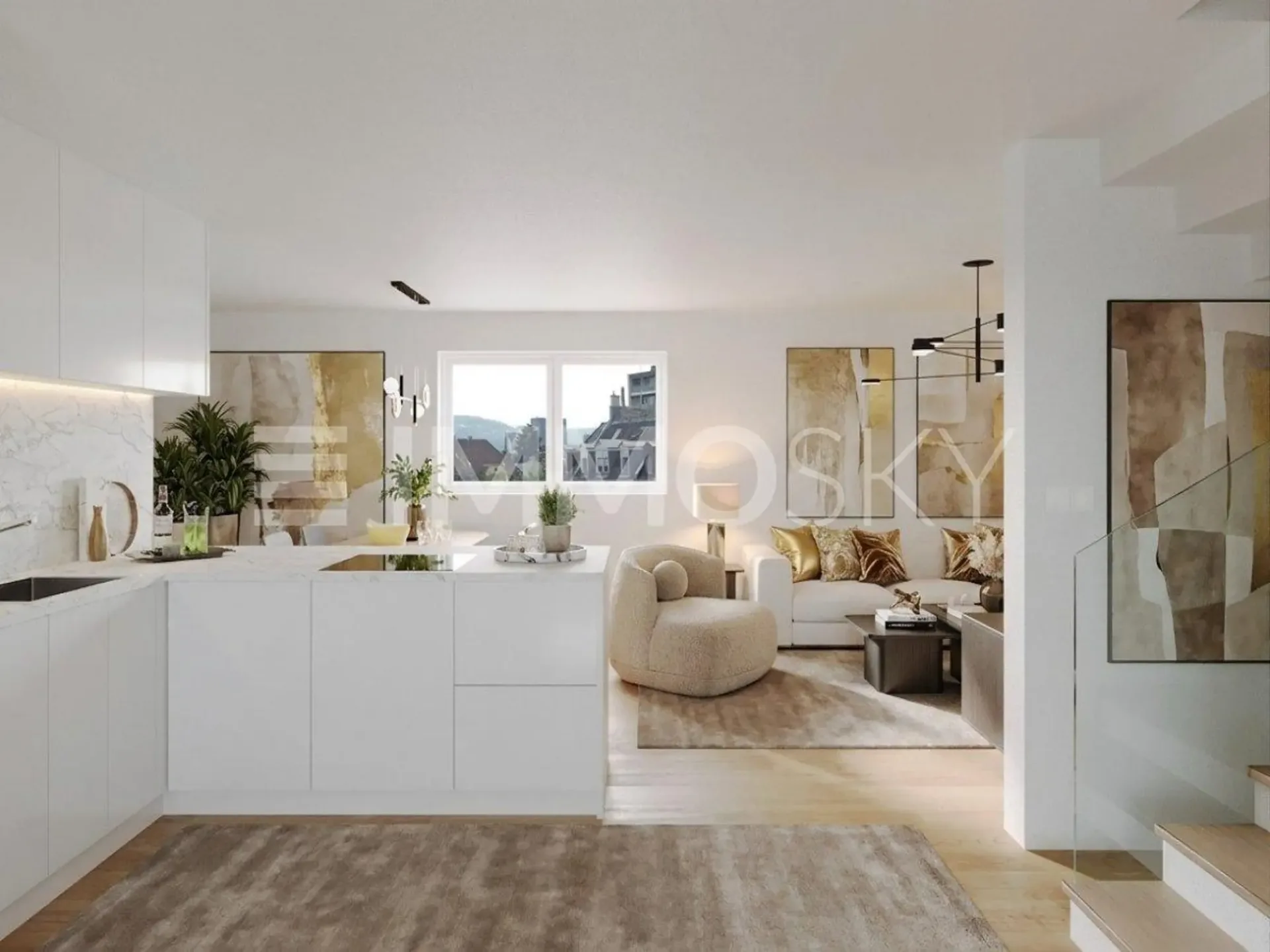 Privates Freiluftparadies über den Dächern - Neubau