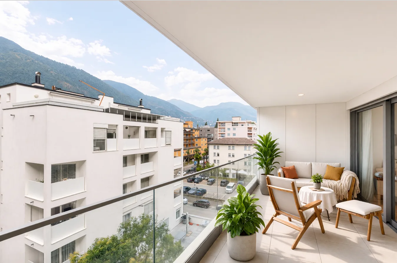 Appartement de terrasse central – La vie urbaine rencontre la détente