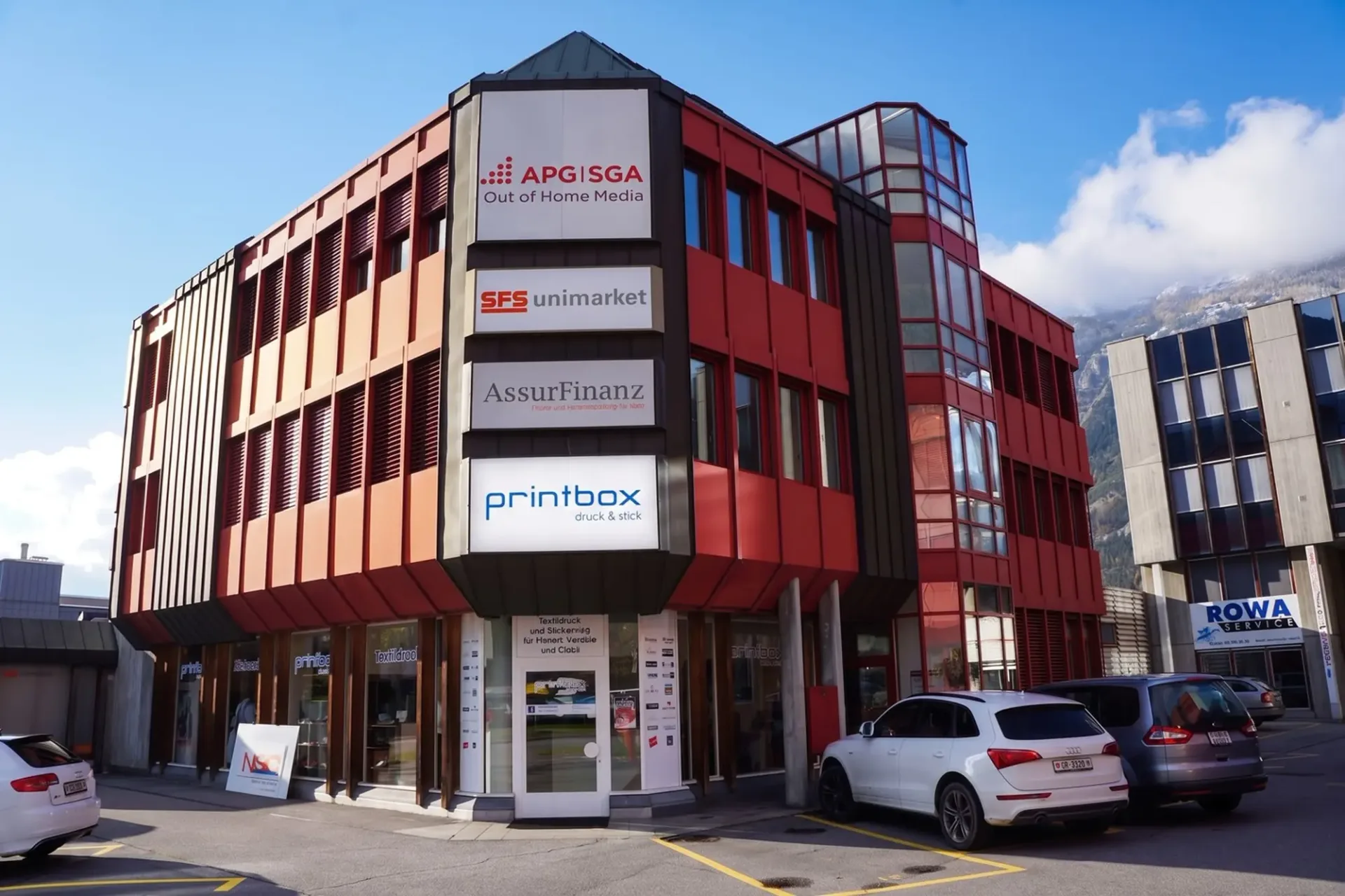 The right office space for your company, centrally located in Chur