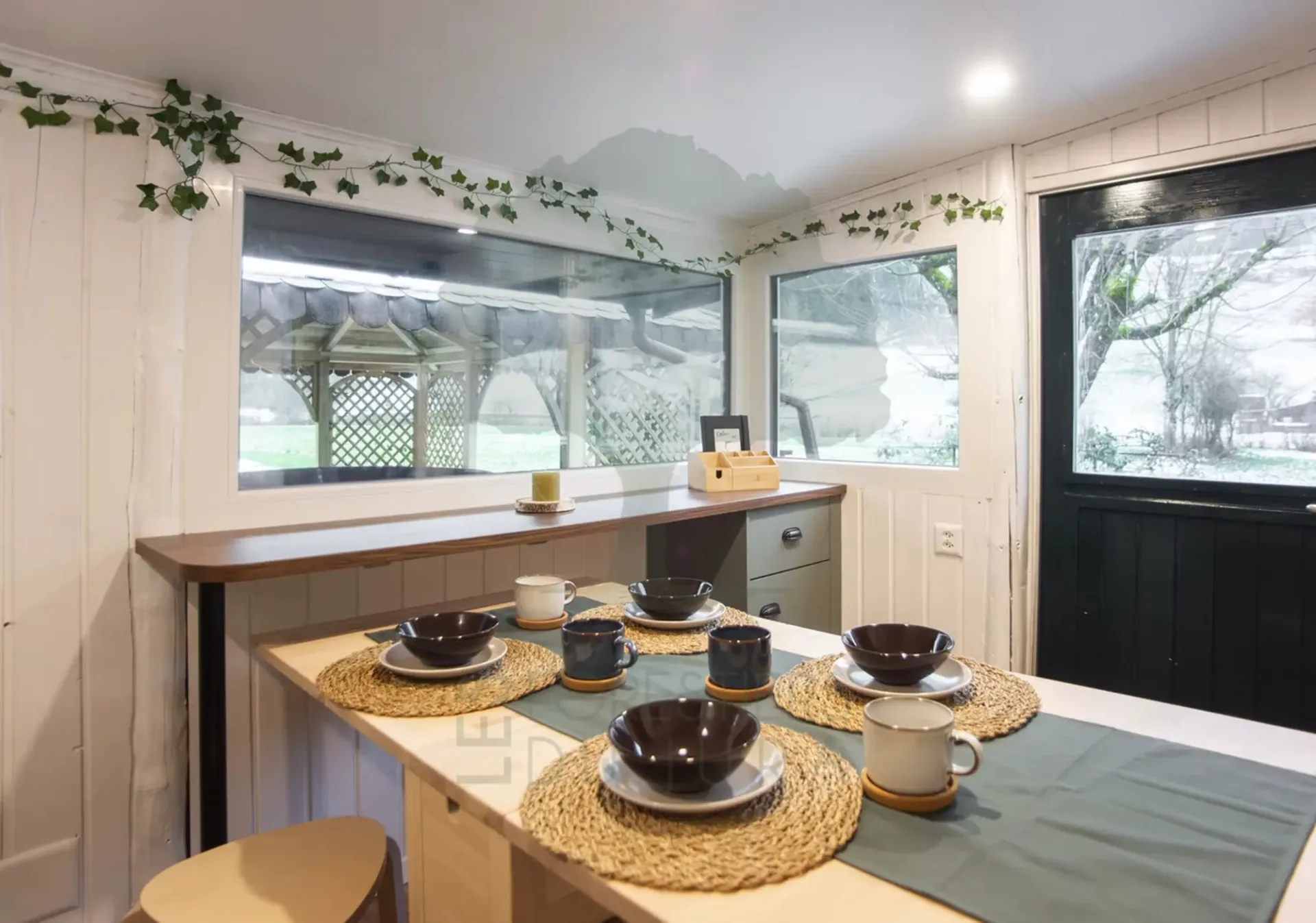 Un vero rifugio sulle rive del Doubs, chalet ristrutturato con bagno nordico