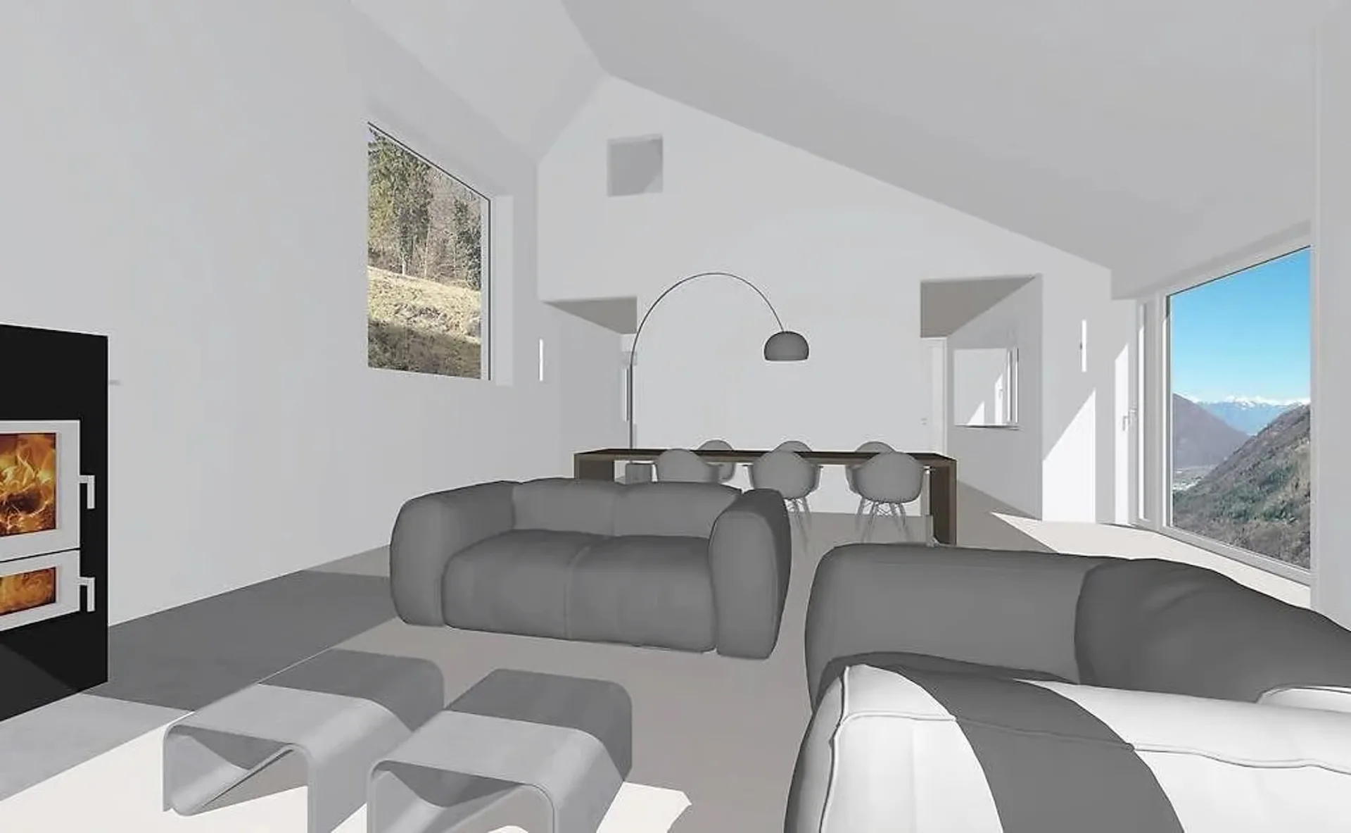 Haus auf "Felsen"