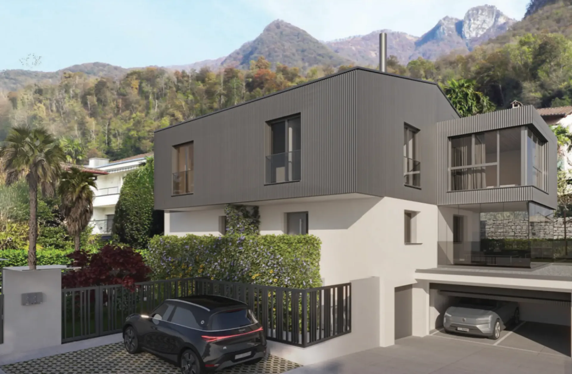 MELANO - VILLA IN BAU MIT PRIVATGARTEN UND GROßZÜGIGEN FAMILIENRÄUMEN