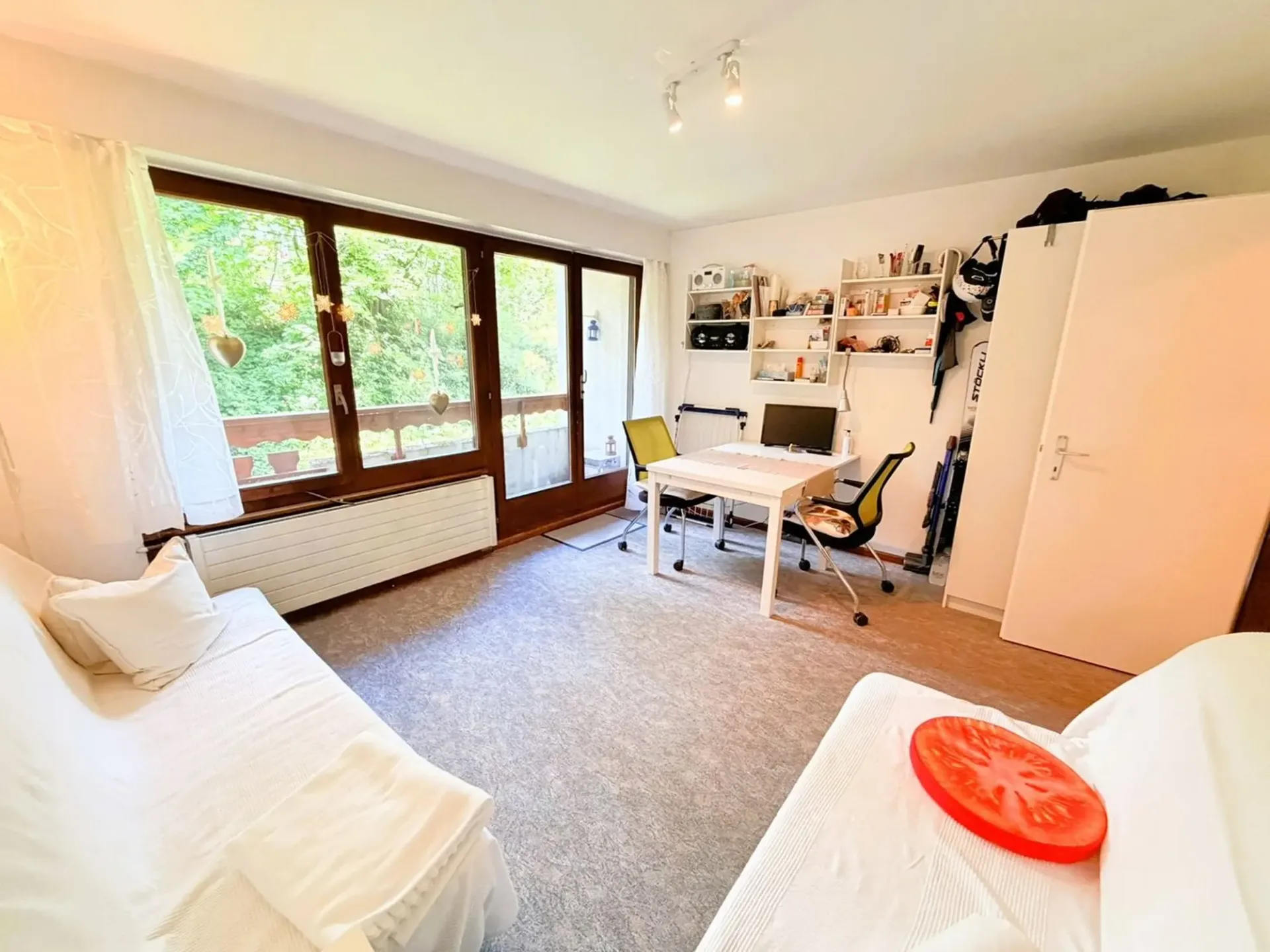 Geräumig und hell 1.5 Zimmer teilweise renoviert - Gut gelegen - Sehr ruhige Lage - Angenehme Aussicht