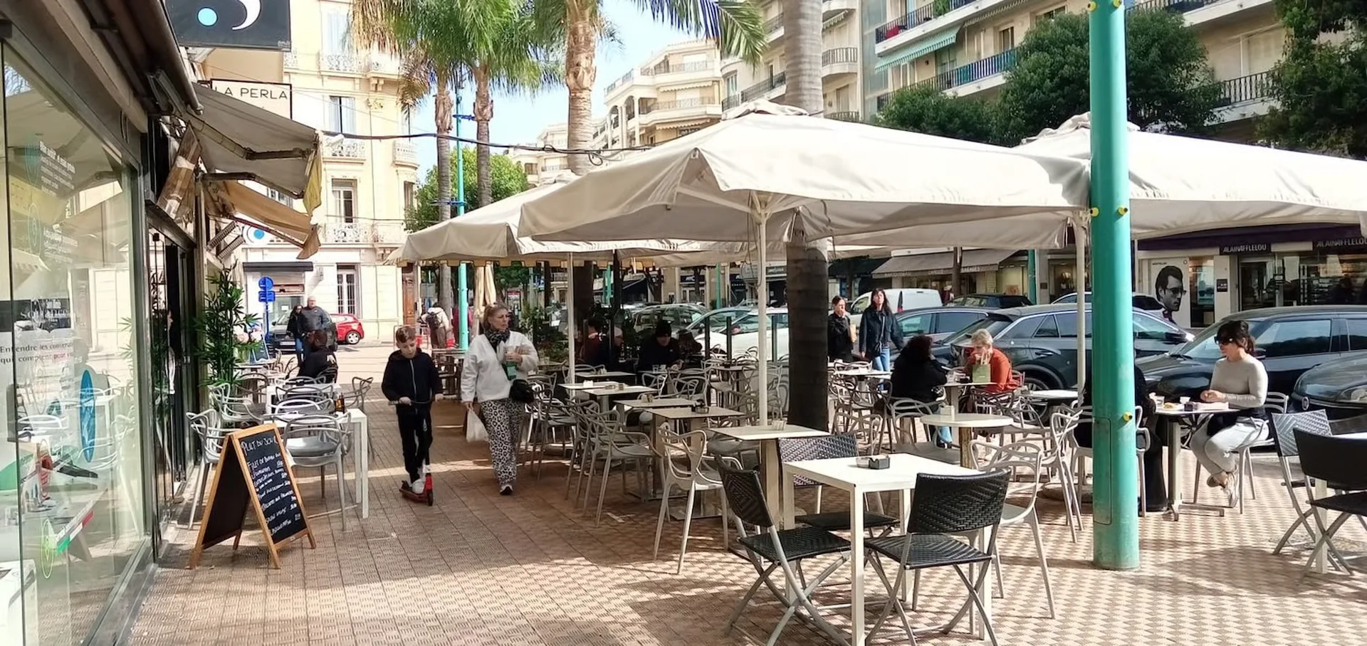 Crêperie-Restaurant in Menton, wenige km von Monte Carlo entfernt
