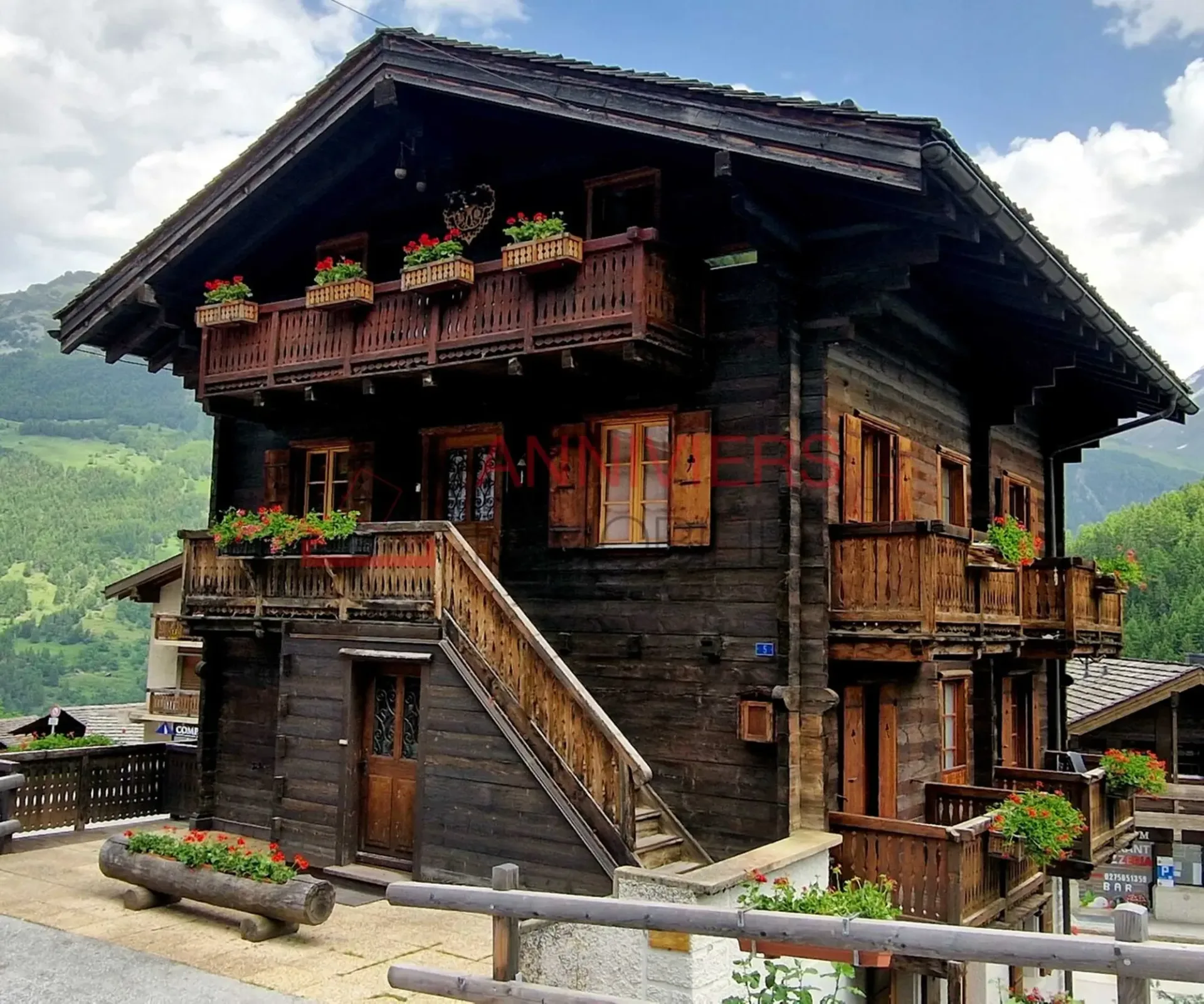 Charmantes 3,5-Zimmer-Wohnung im Herzen des alten Dorfes Grimentz