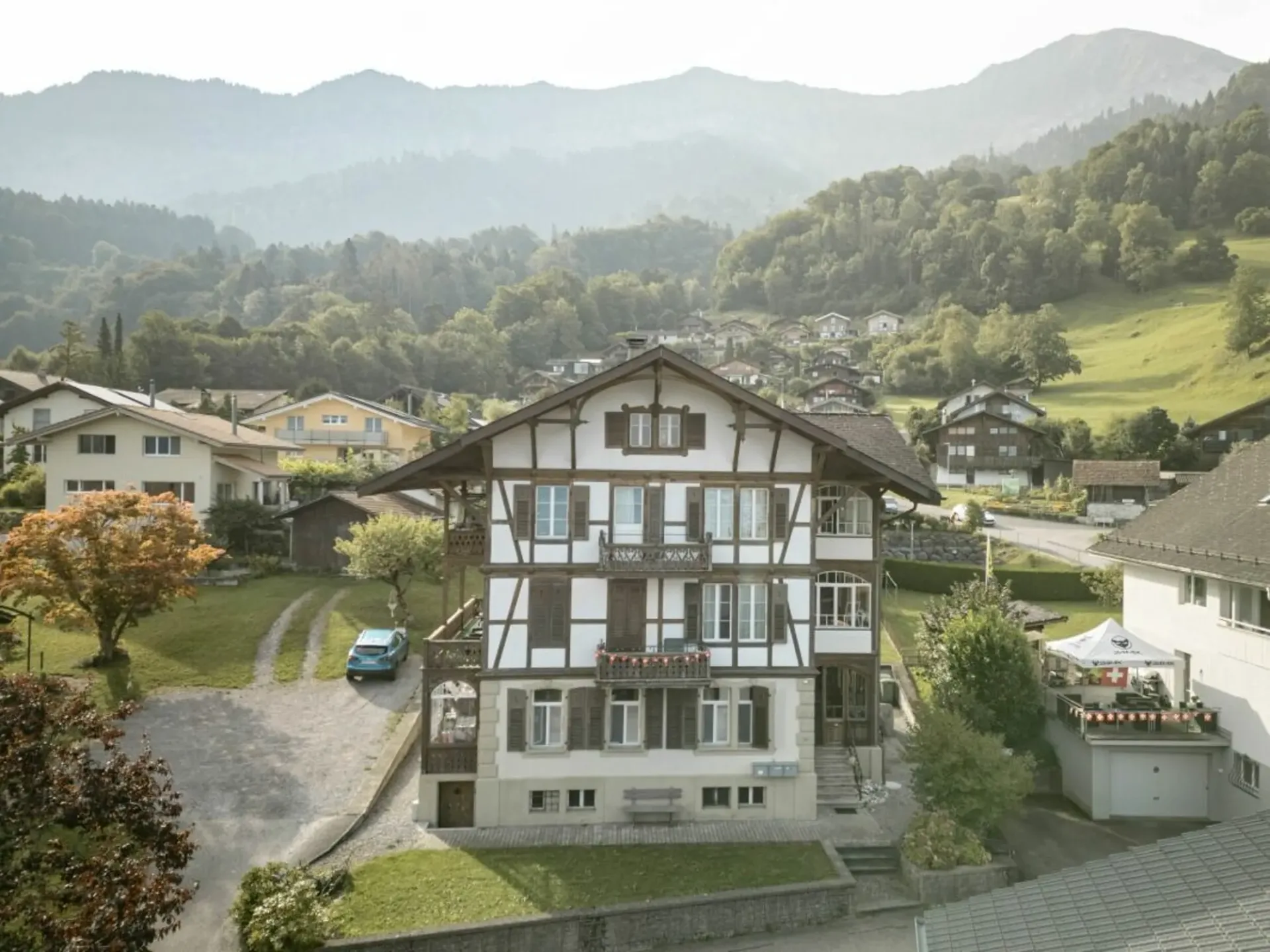 3.5-Zimmerwohnung in Leissigen mit Sicht auf Thunersee