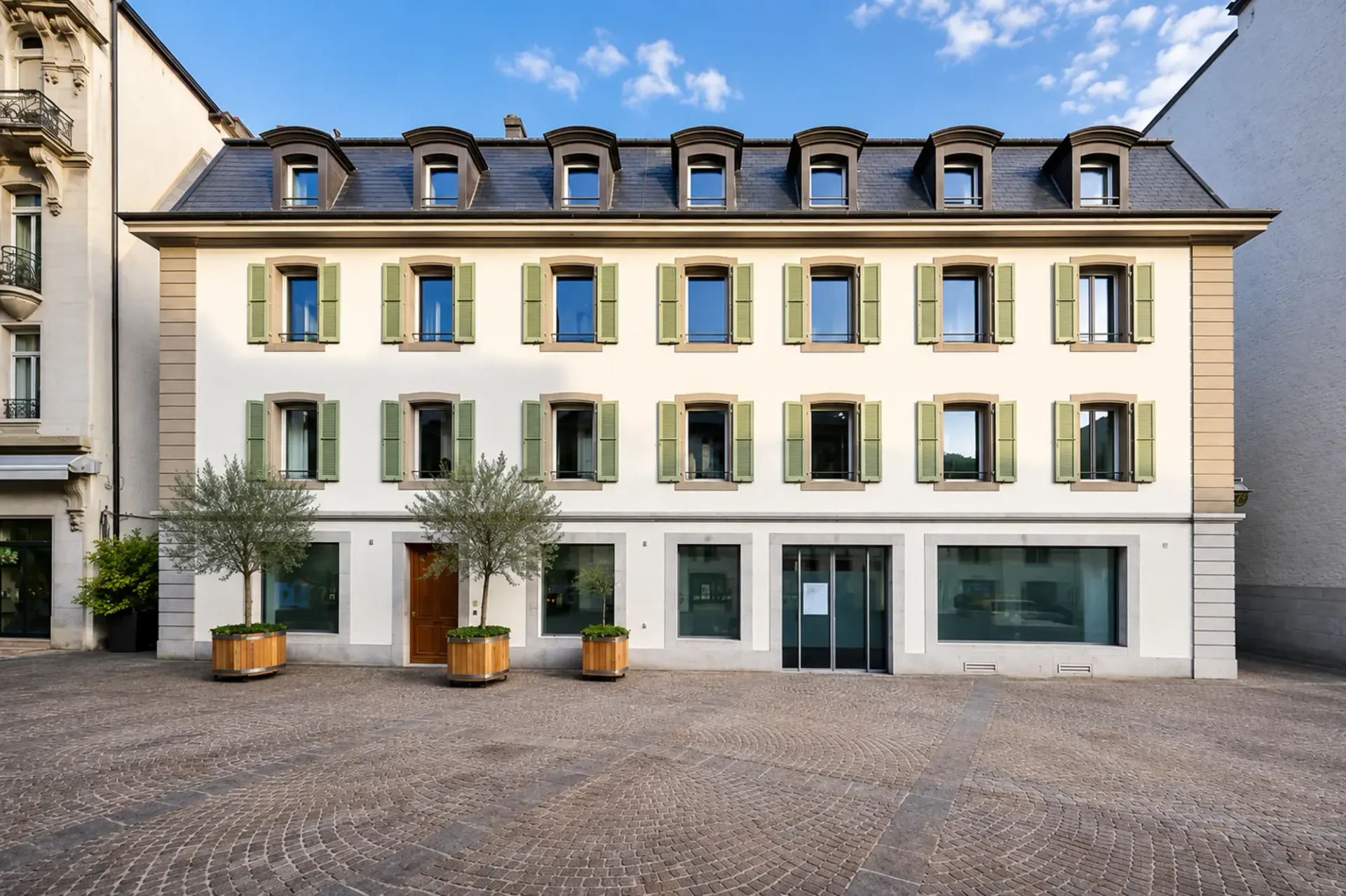 Bel-Air Nyon - Prestigeträger in Laufnähe zur Bahn