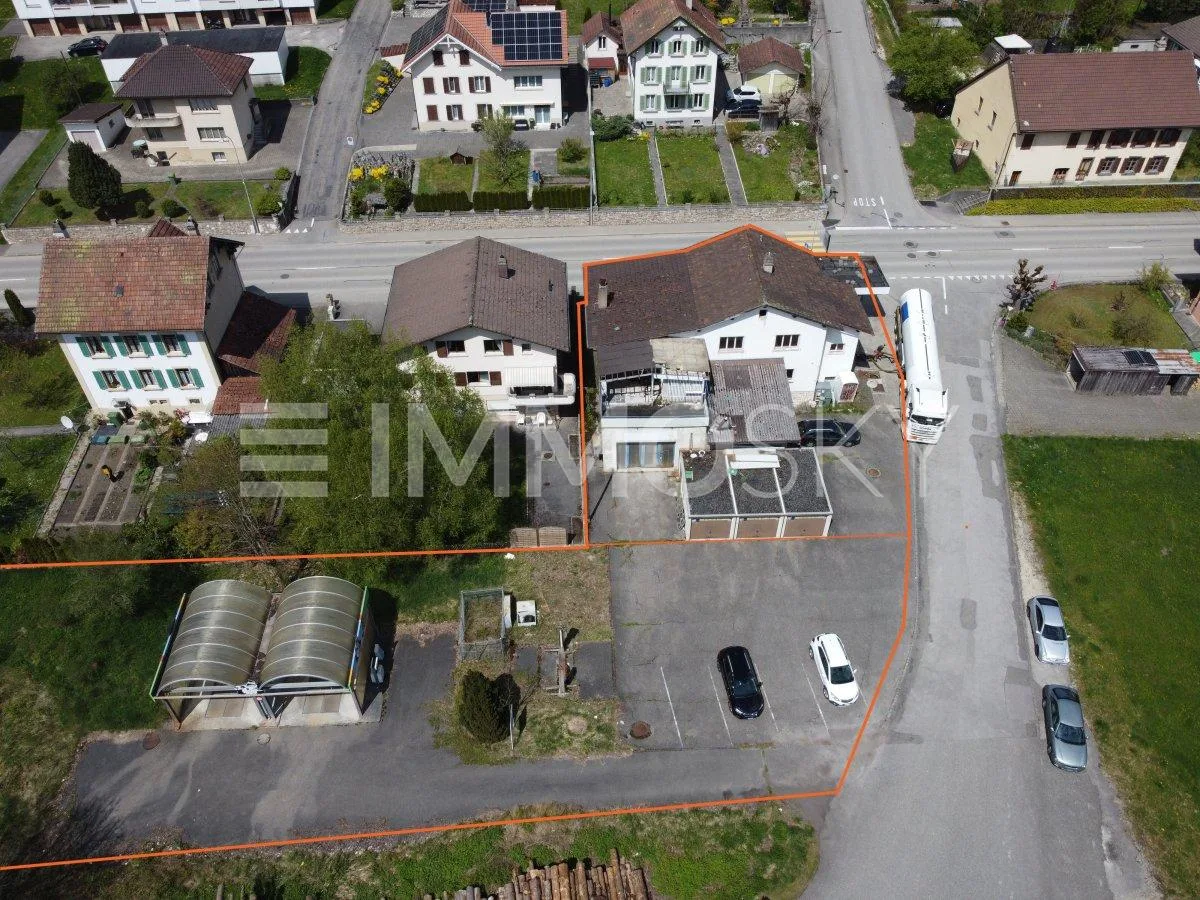 Attractive building land in the heart of Court