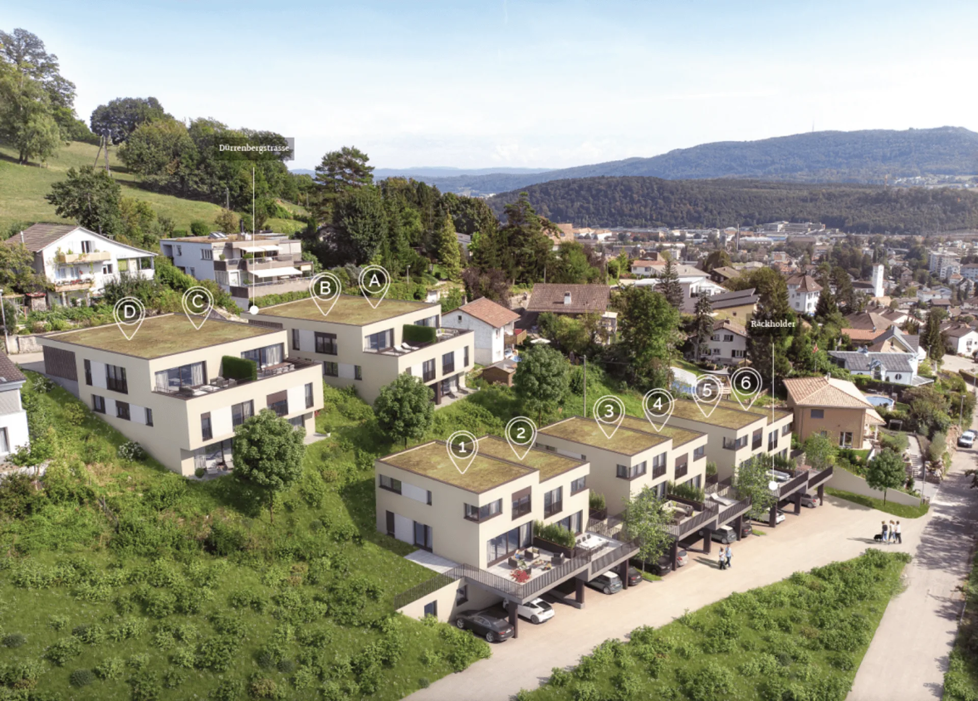 NEUBAU: Moderne DEFH mit Weitsicht, Häuser 3/5/6