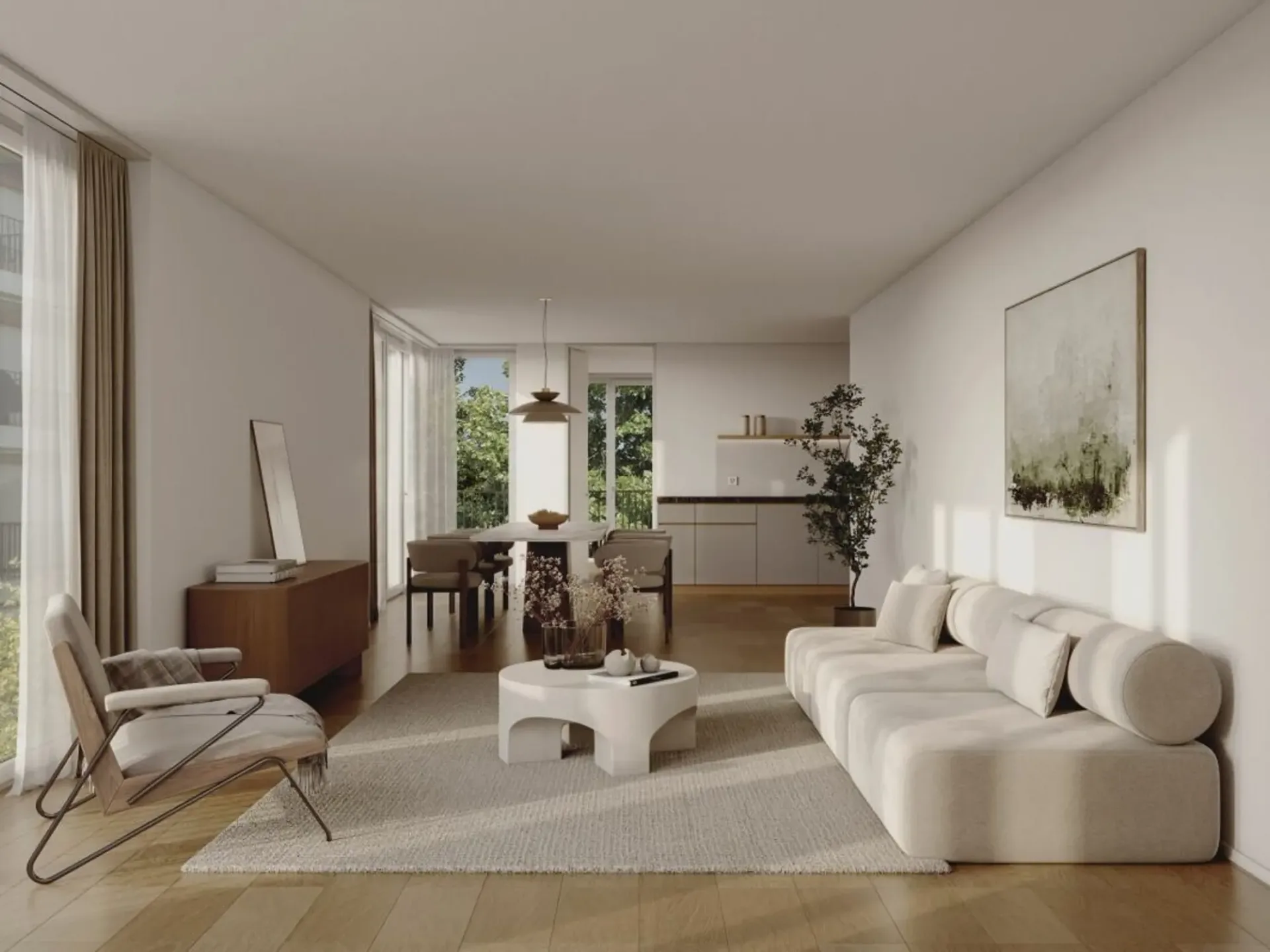 Gemütliche 3.5 Zimmer-Wohnung im ruhigen Quartier