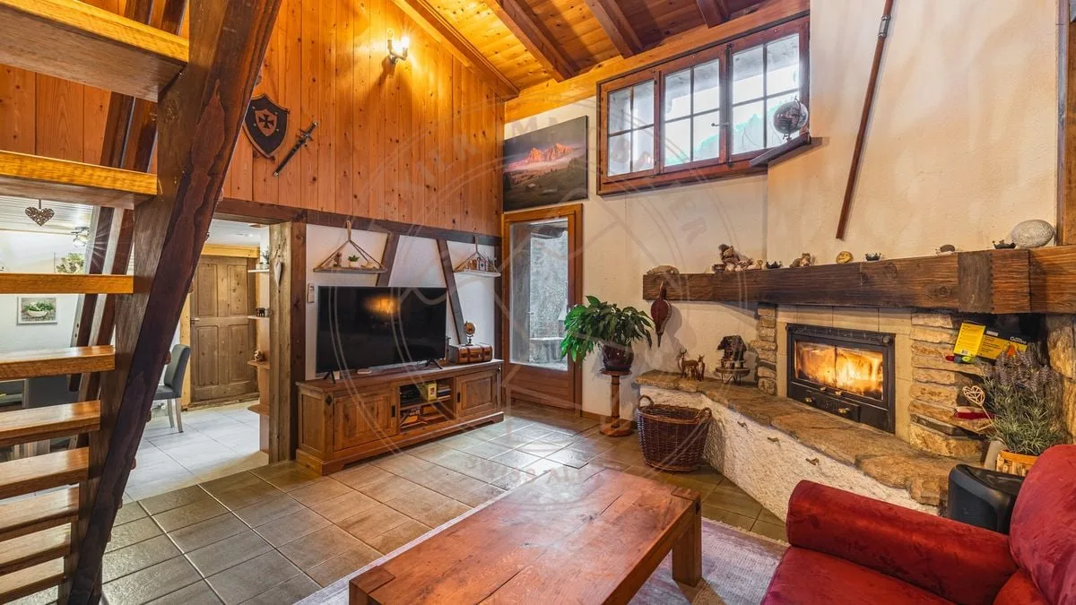 Chalet tipico della valle di Illiez
