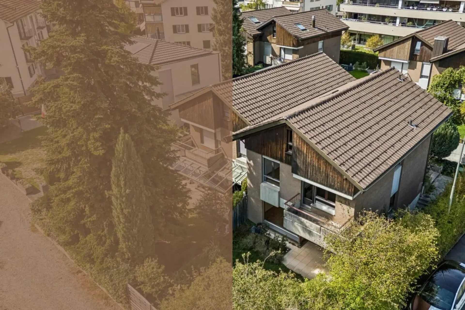 5.5-Zimmer-Doppeleinfamilienhaushälfte mit Garten und viel Potenzial