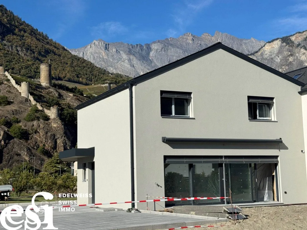 Schöne moderne Villa mit 4.5 Zimmern, sofort bezugsfertig in Saillon