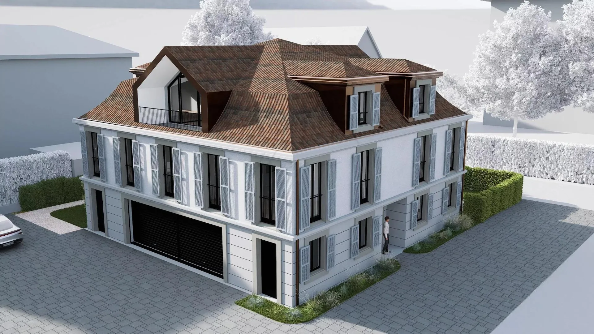 Résidence du Château Mafroi - Maisons de ville exceptionnelles au cœur de Nyon