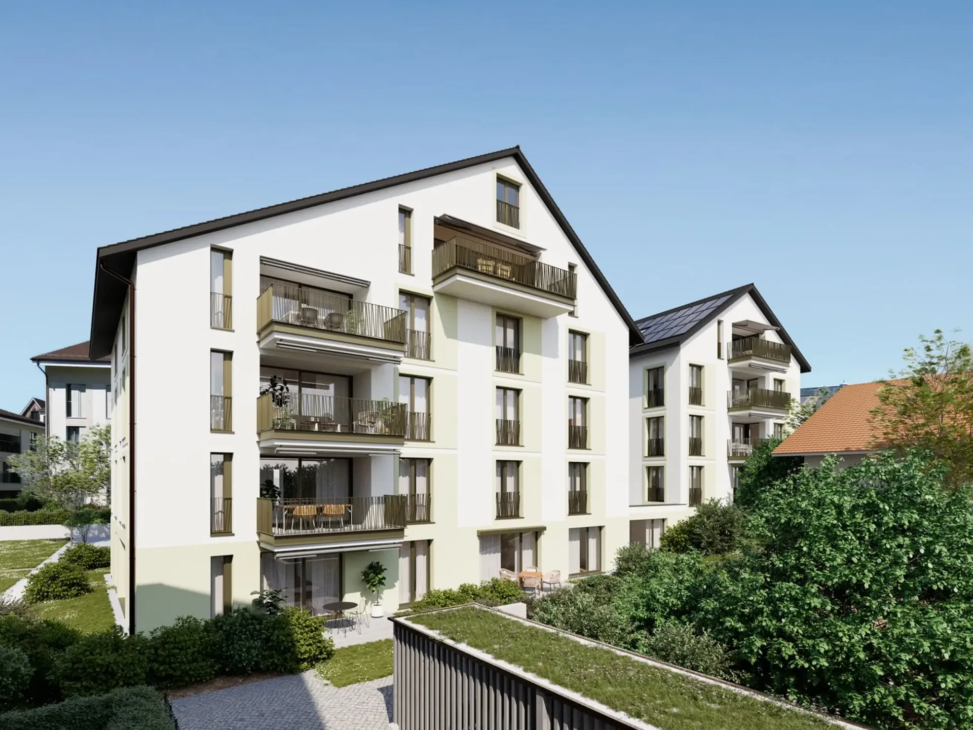 Attraktive Gewerbe-Ateliers in Niederuster | Projekt "Im Hof"